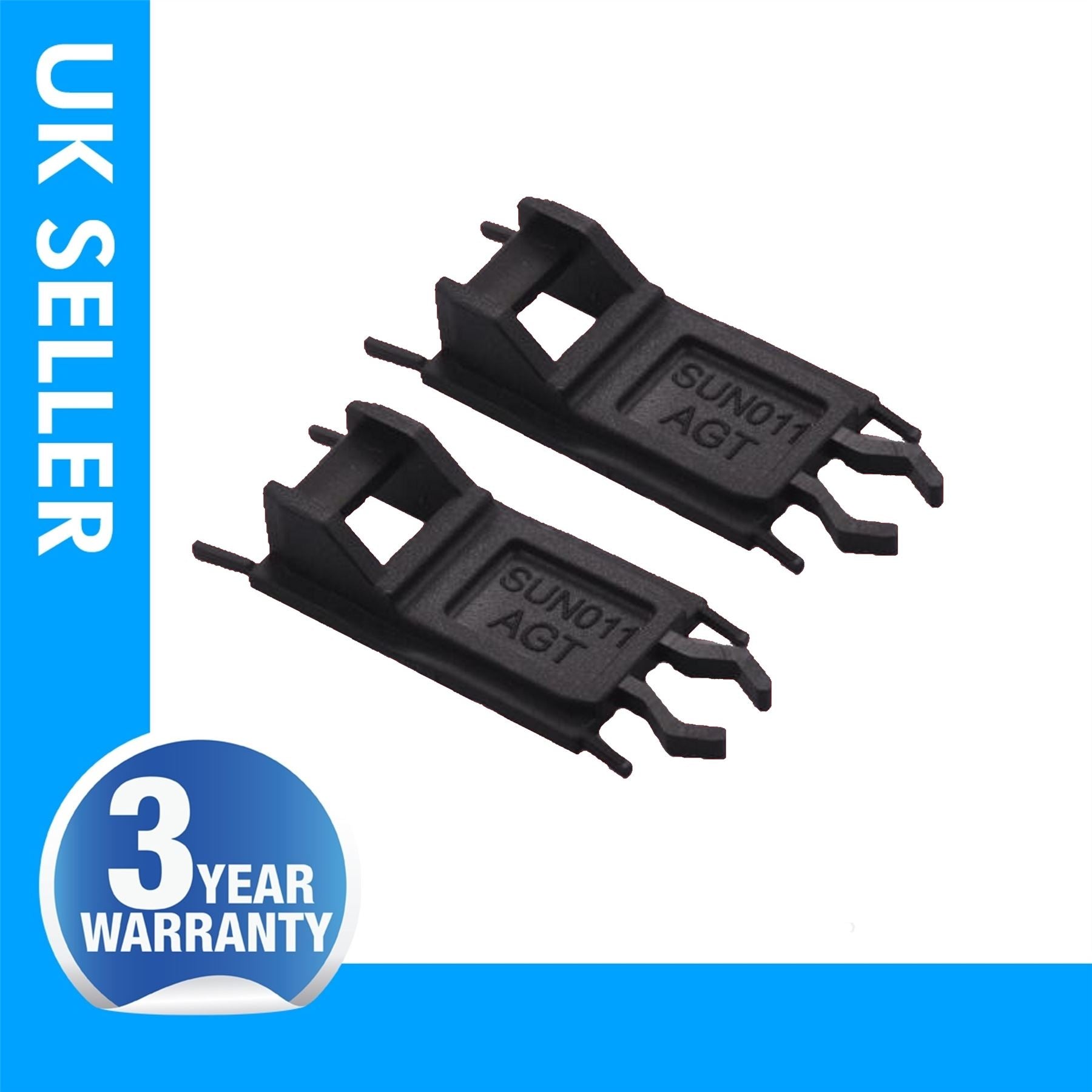 Fits BMW 3 Sunroof Repair Kit 2 X Slider Rail Plastic Clips 54128202277
