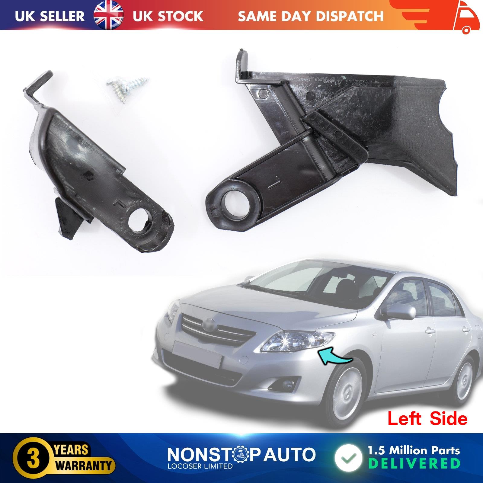 For Toyota Corolla X E140 E150 Headlight Repair Kit  Left Side