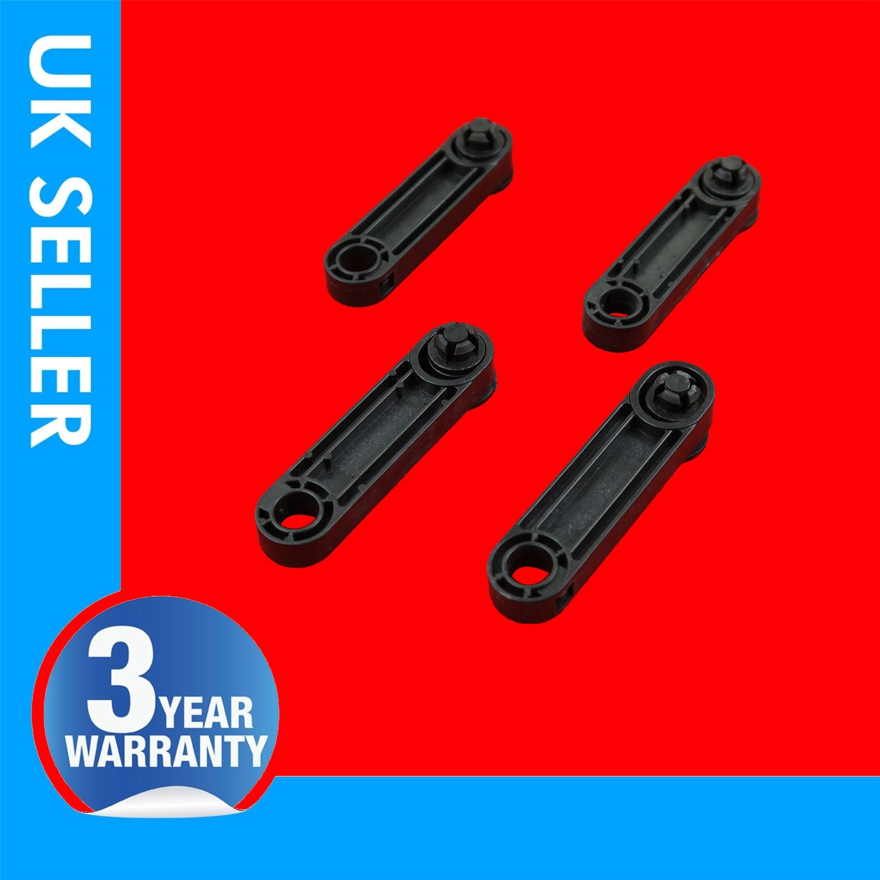 4 X RADIATOR SUPPORT CLIPS CONNECTION FOOT REPAIR KIT VOLKSWAGEN TRANSPORTER MK 4 1994-2003