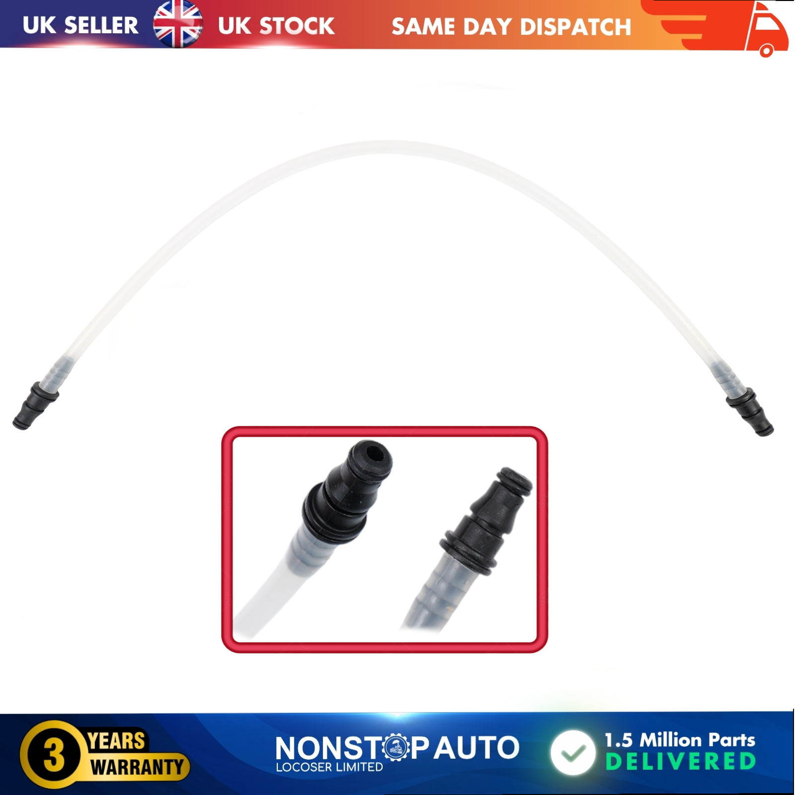 ENGINE COOLANT EXPANSION TANK HOSE FOR MERCEDES CLS E-CLASS 2115010625
