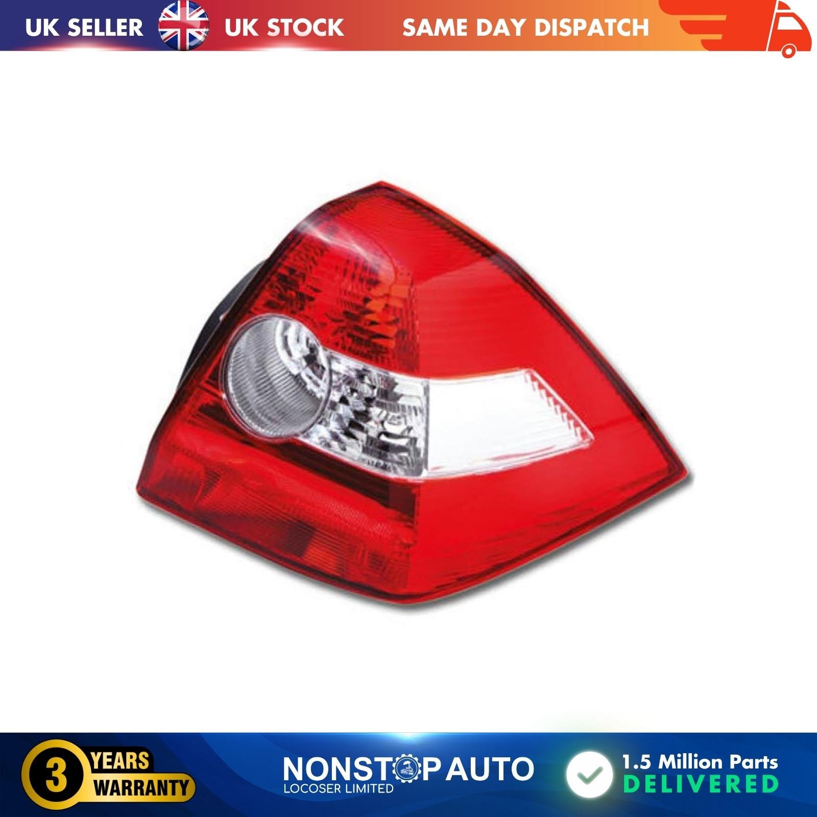 Tail Light Without Bulb Holder / Right Side 3320 For RENAULT MEGANE II Rear