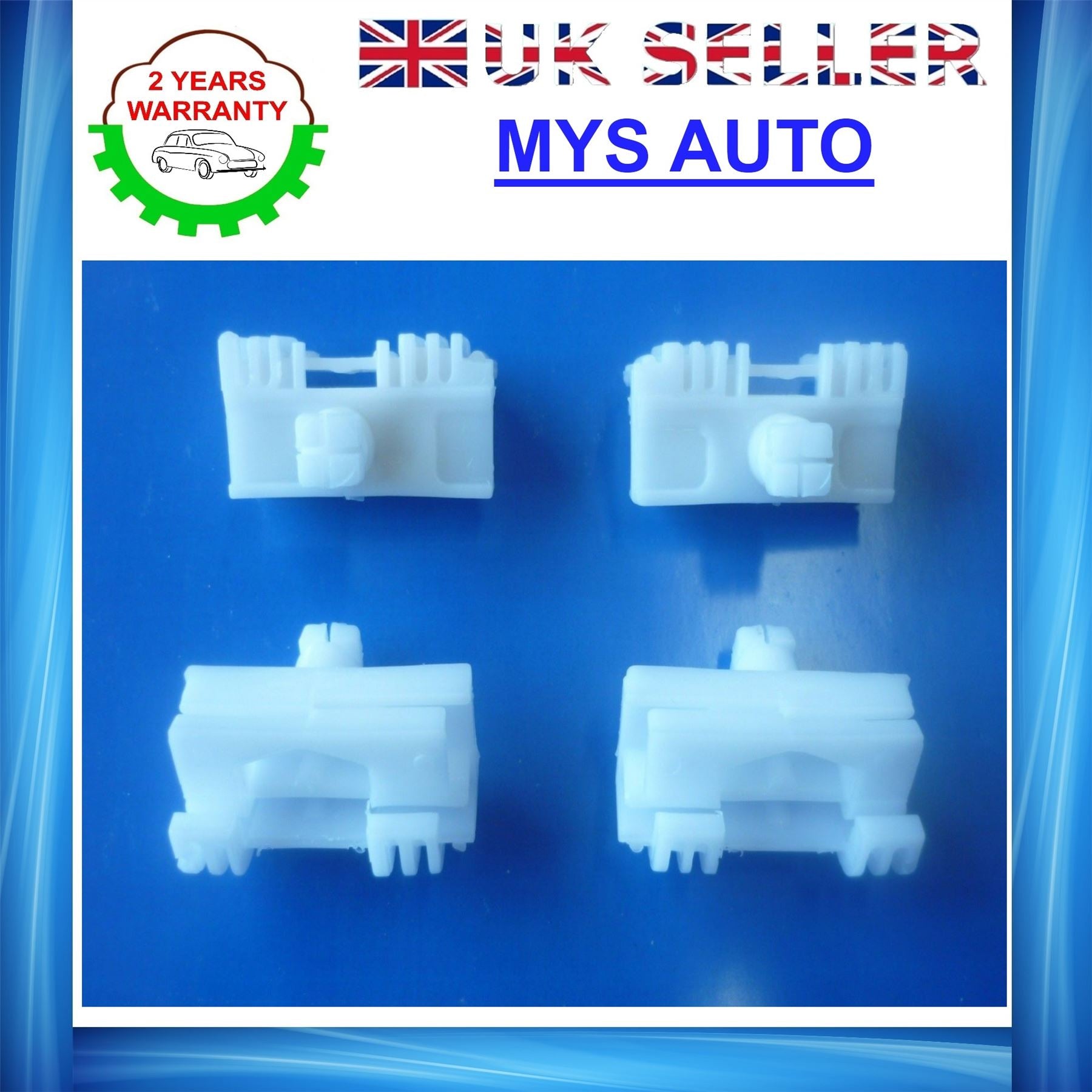 Fits PEUGEOT 106 CITROEN Xantia Saxo Window Regulator Rapair Kit Clip Front Left or Right Side