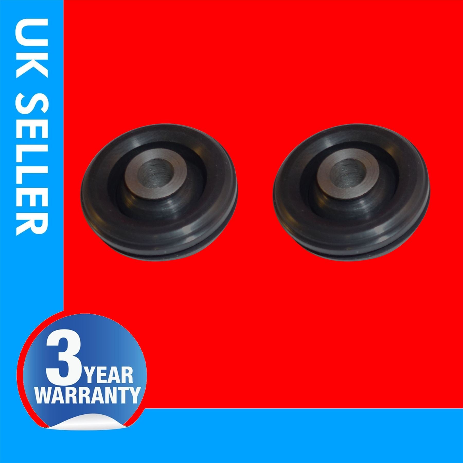 2X Air suspension EAS Compressor Pump Mounts Vibration Rubber Fits Range Rover