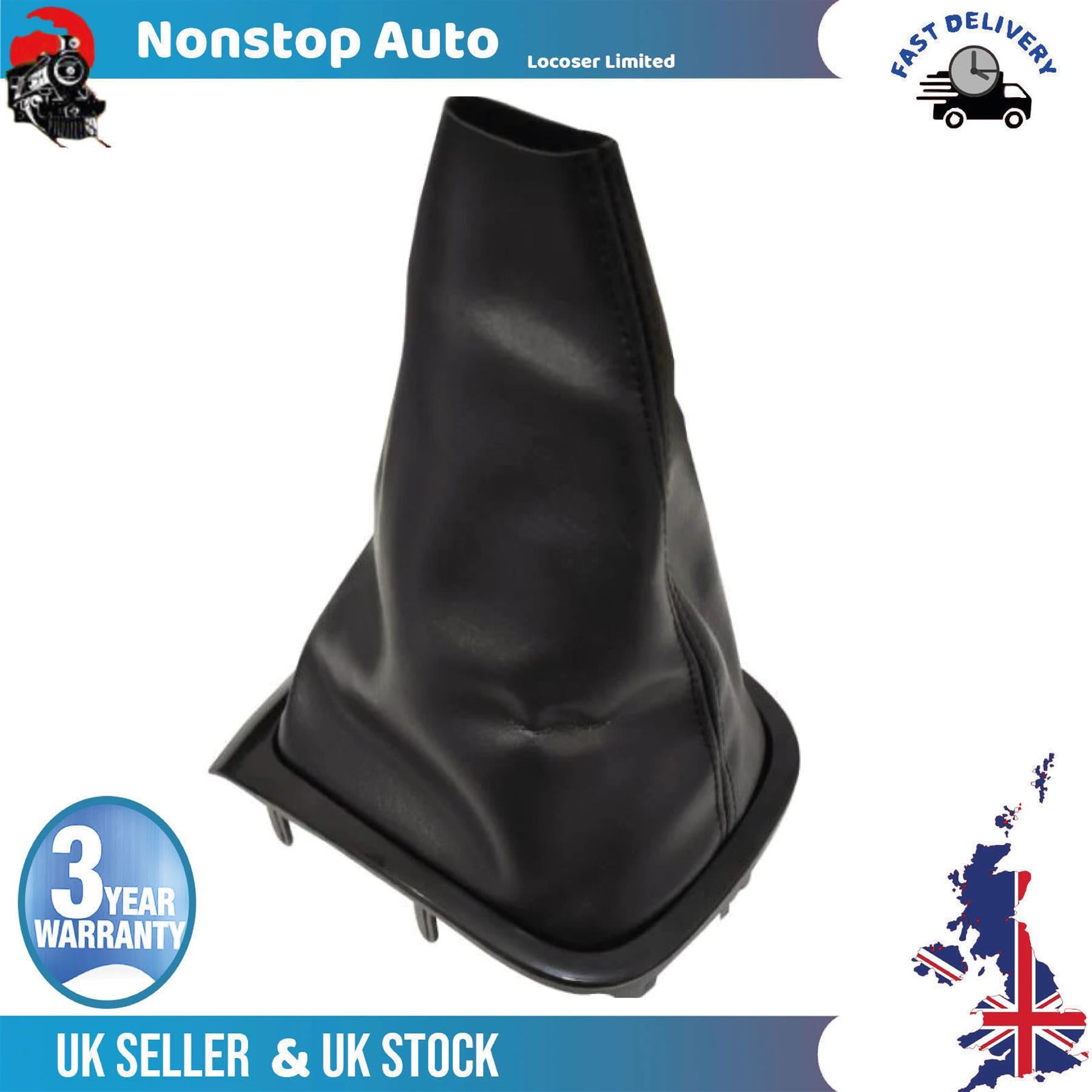 Gear Shift Stick Knob Cover Black Fits RENAULT Fluence Megane III 969356864R