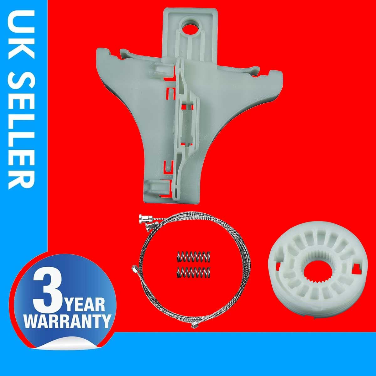 Fits VW Passat B6 Window Regulator Repair Kit Rear Right Side 3C5839462J