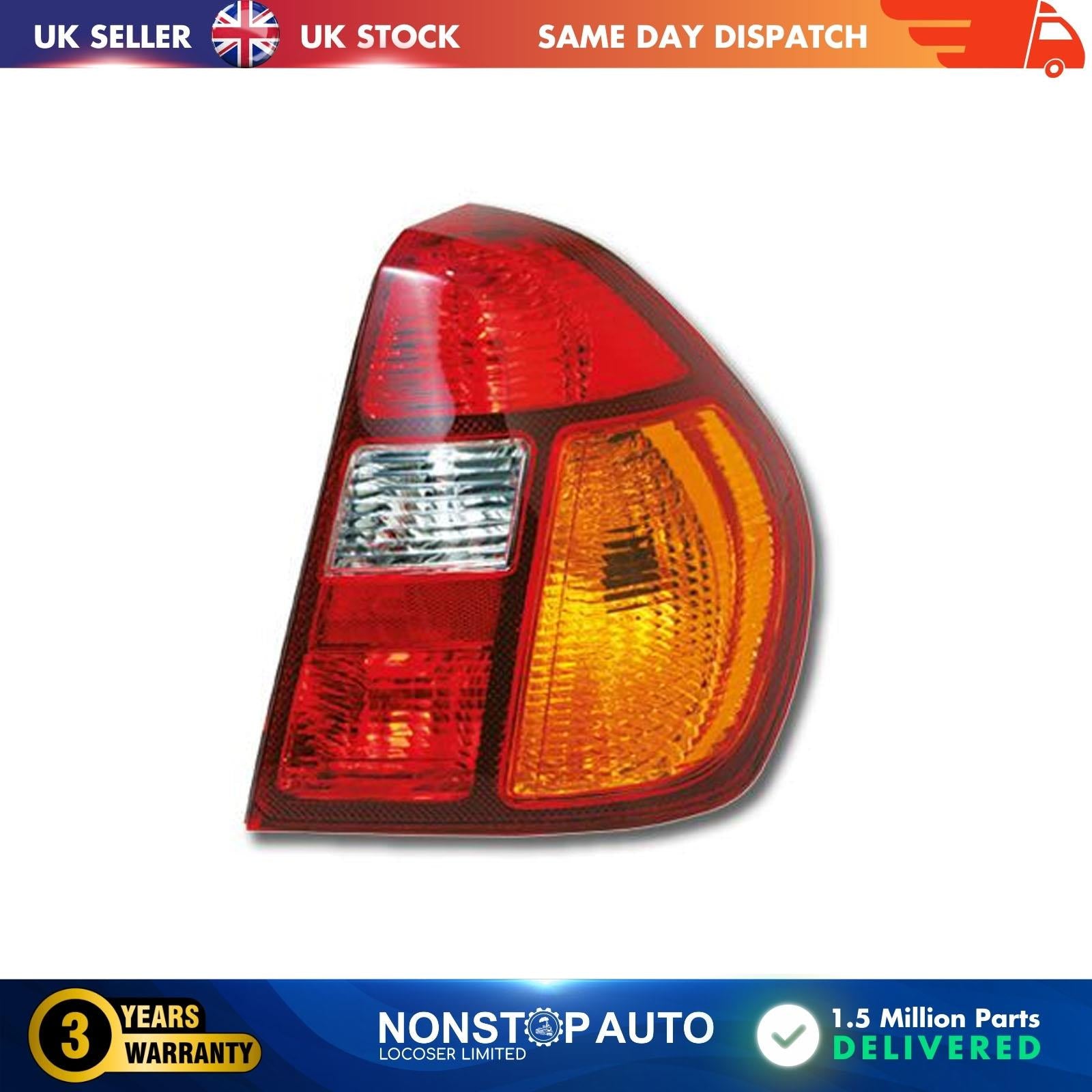 For RENAULT CLIO Rear Tail Light Lamp Without Bulb Holder / Right Side
