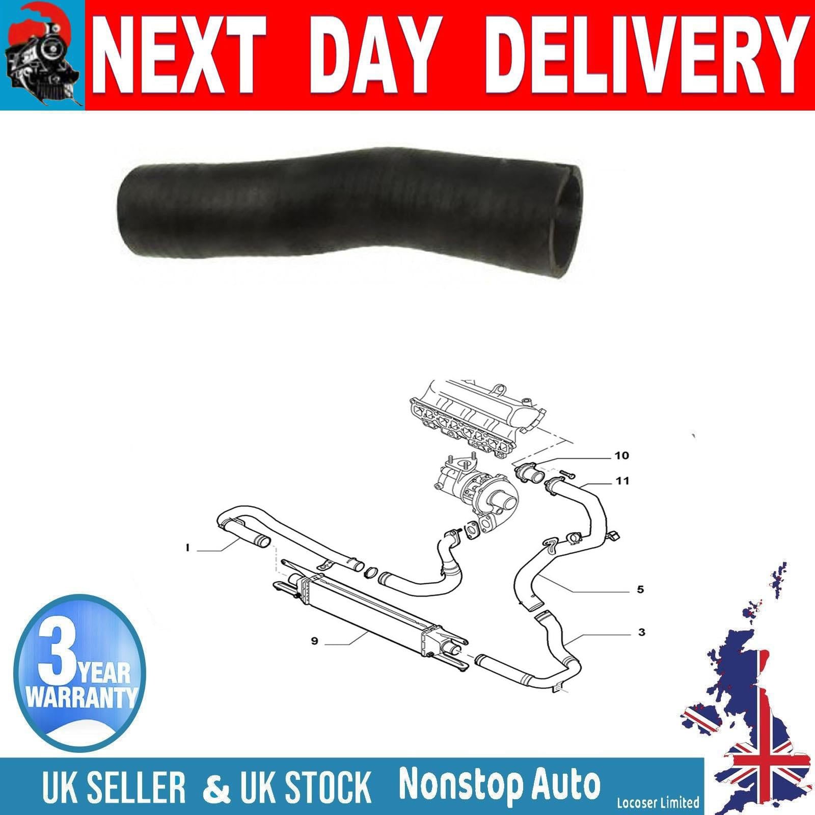 TURBO INTERCOOLER HOSE PIPE SMALL FOR FIAT LINEA 1.3 MJTD  51805814