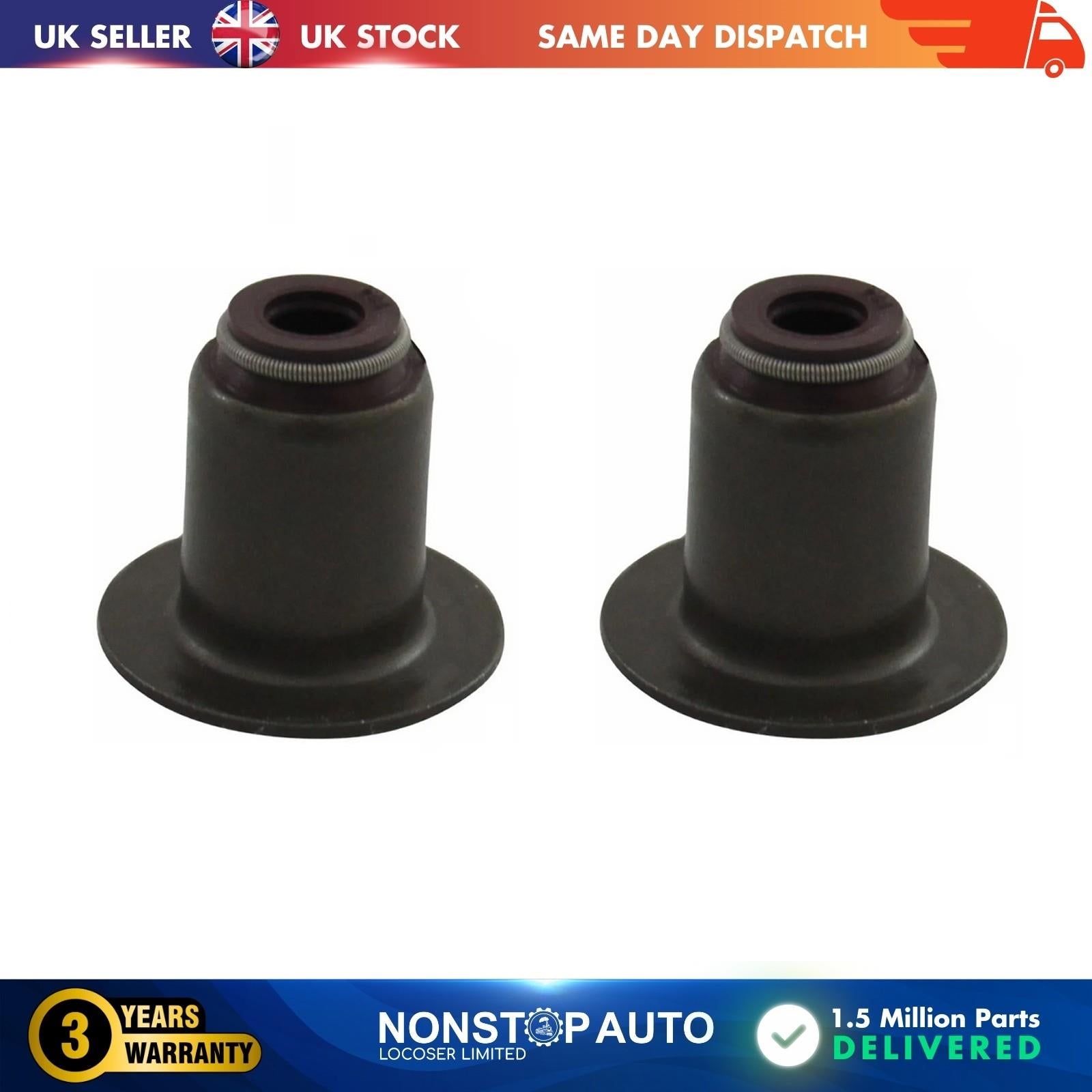 2X GENUINE SEAL  VALVE STEM FOR  CITROEN JUMPER II FIAT DUCATO PEUGEOT BOXER 500395378