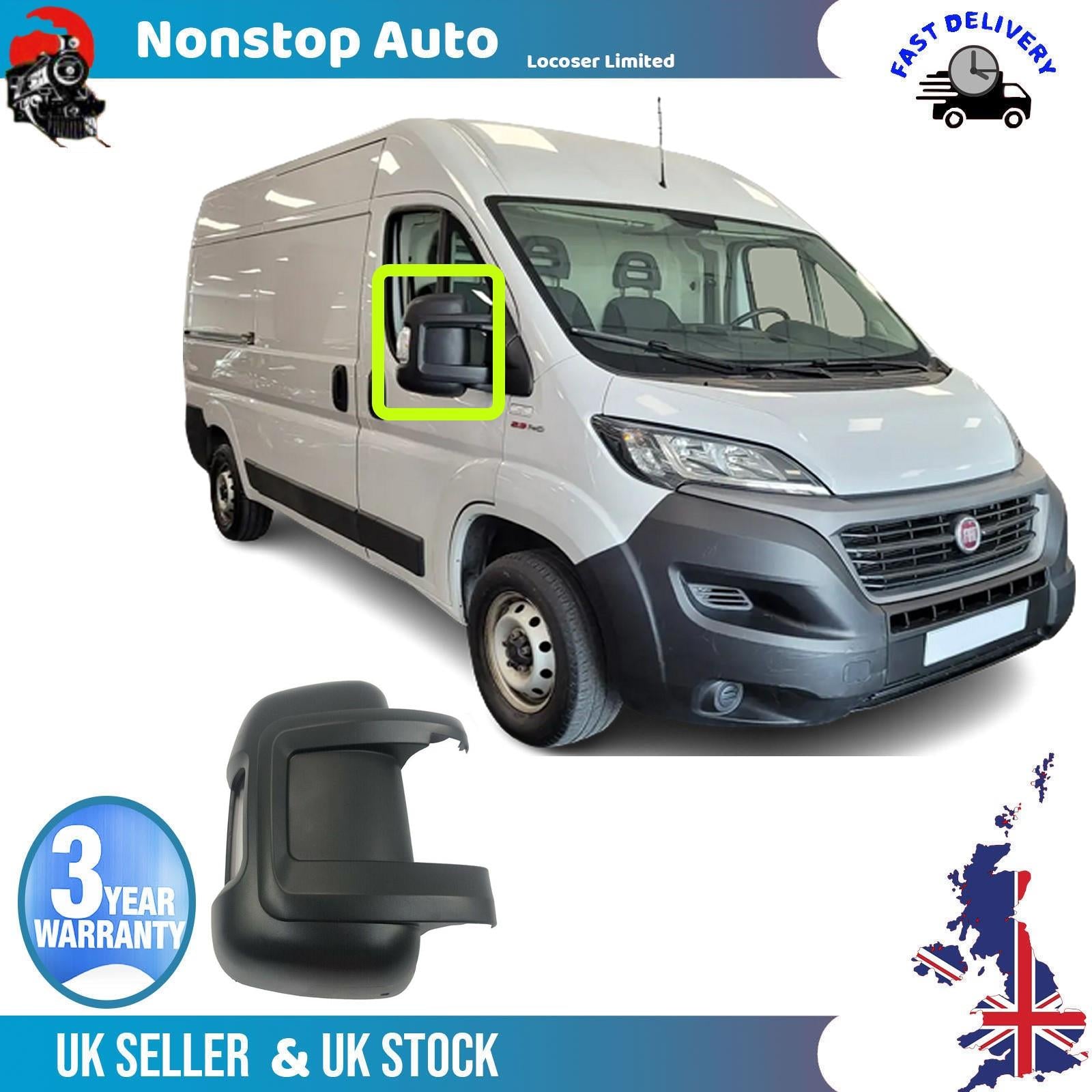 Wing Mirror Cover Cap Right Short Arm For FIAT Ducato 0735517038