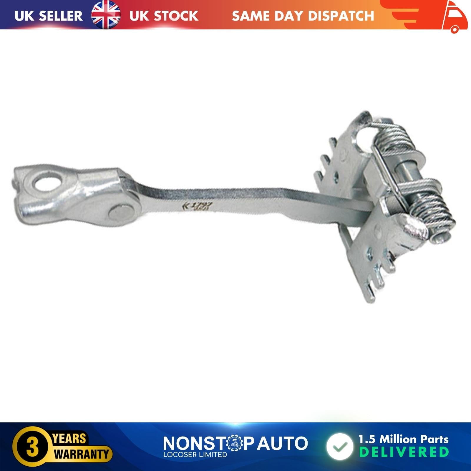 Front Door Hinge Stop Check Strap Limitery Right or Left Side Fits RENAULT Espace IV 804305378R