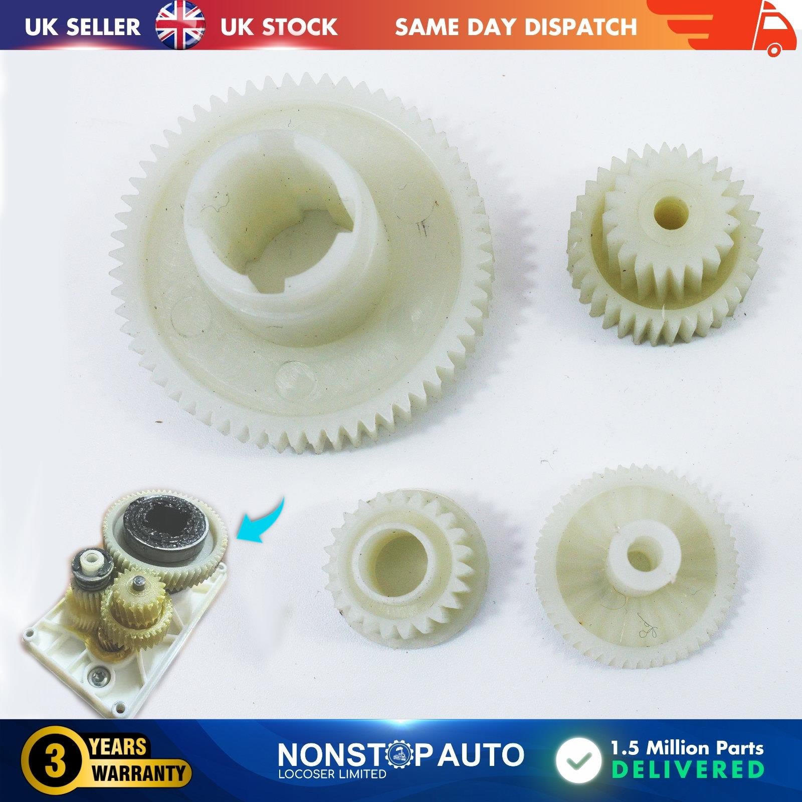 4 pcs Parking Brake Actuator Repair Gear Set For LAND ROVER Range Rover Sport I II Discovery III IV LR019223