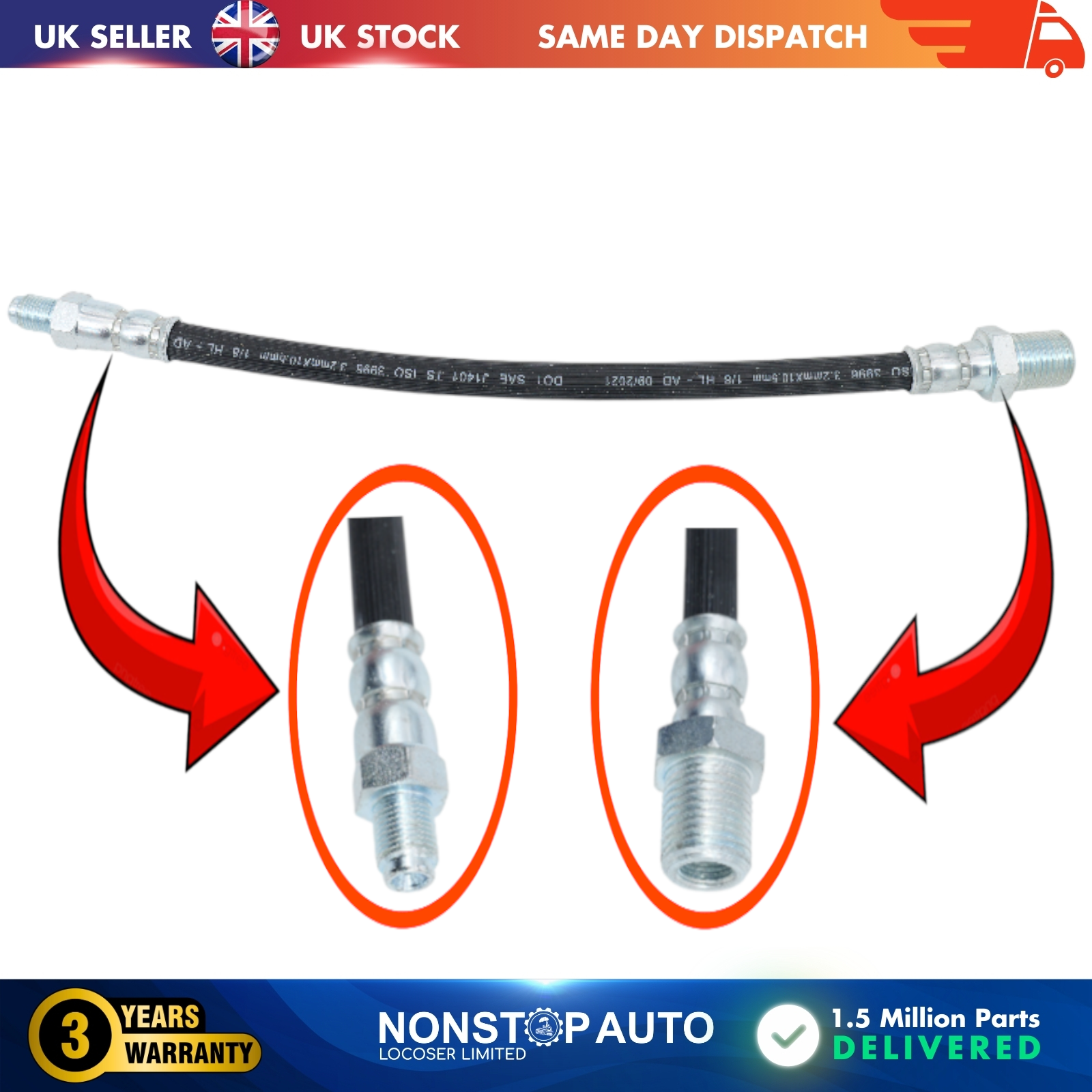 Rear Brake Hose Pipe For IVECO DAILY III IV V VI 500327226