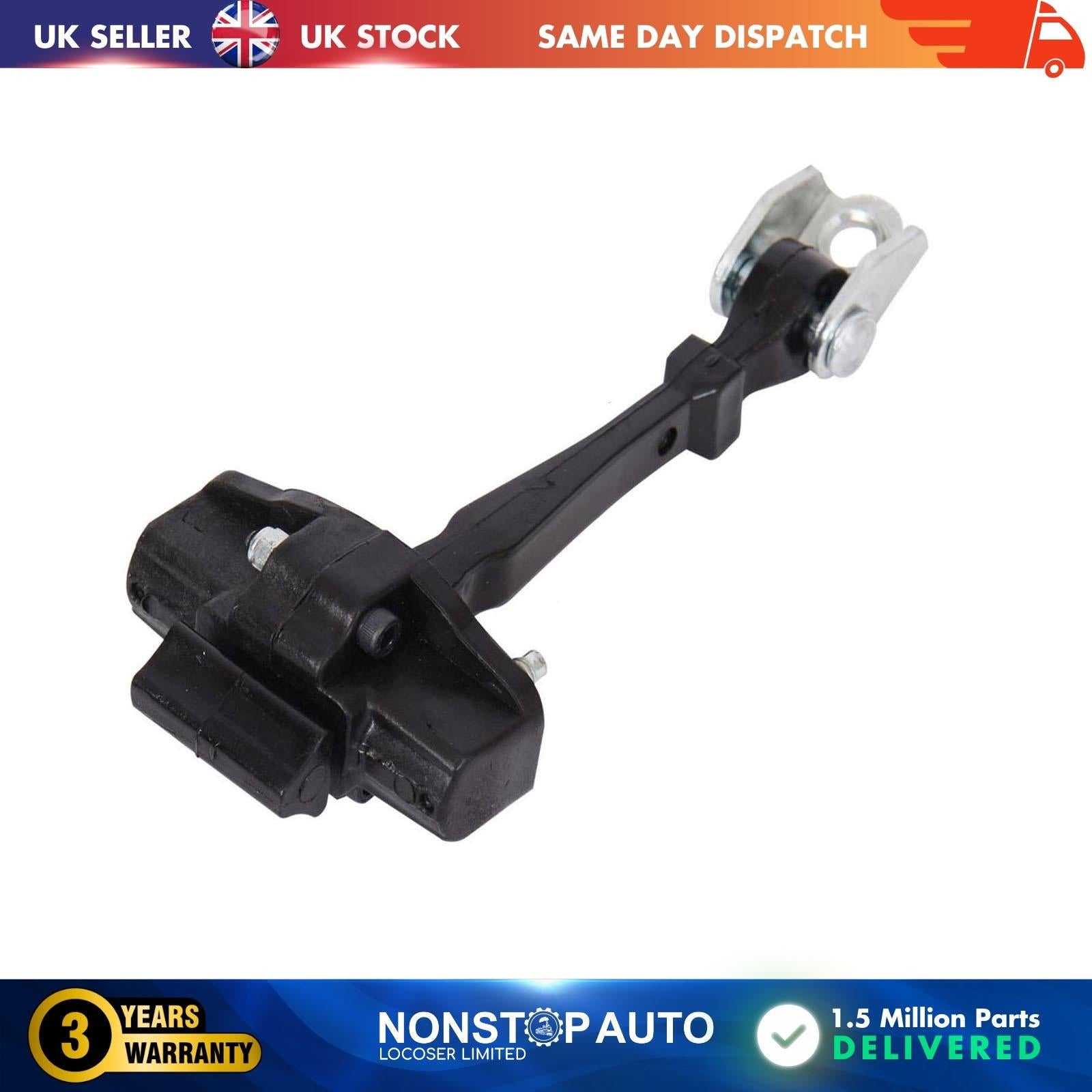 Rear Door Hinge Stop Check Strap Limitery Right or Left Side Fits RENAULT Captur Mk1 824305607R