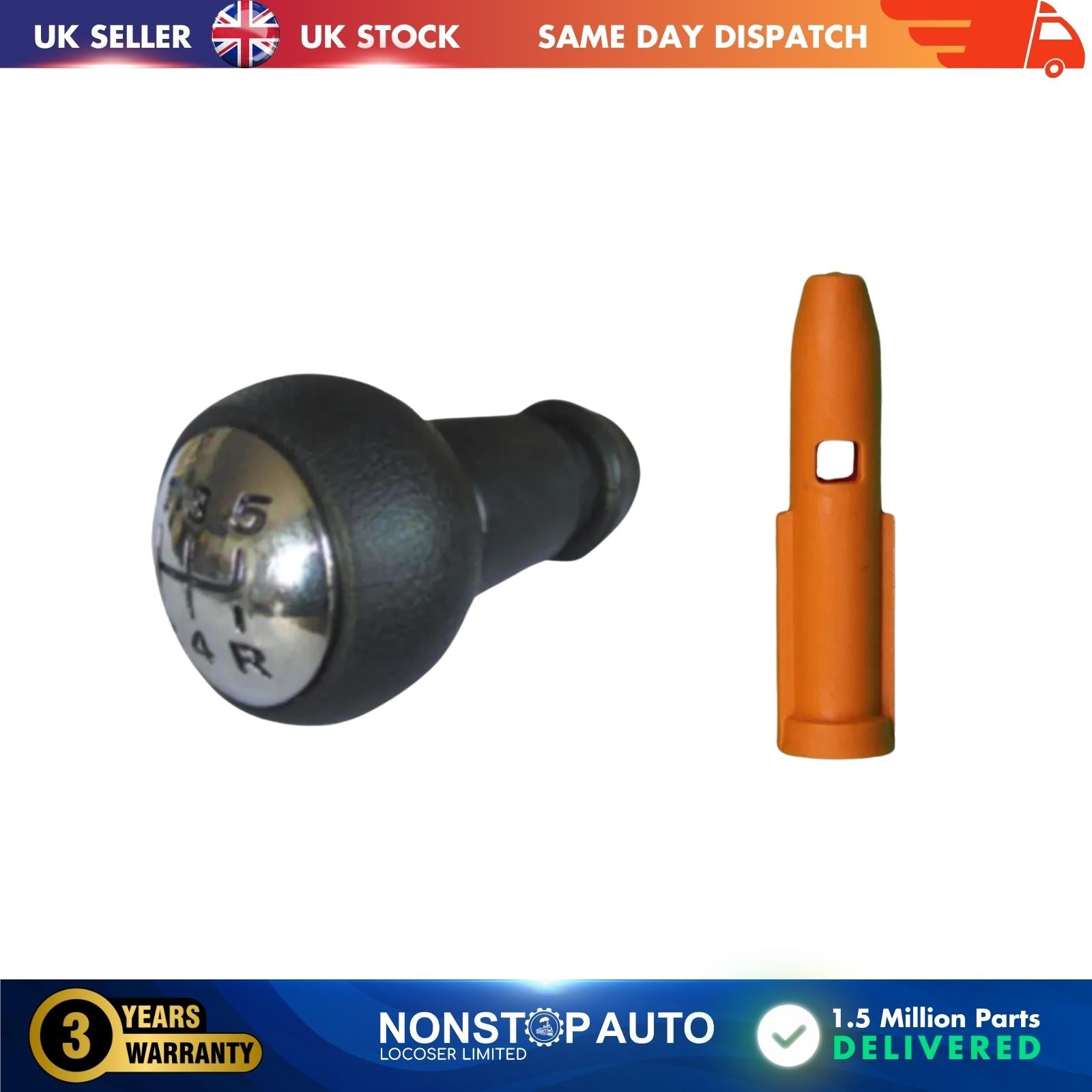 Shift Gear Knob & Stick Sleeve Adapter Lever Fits Peugeot 106 107 205 206 207 306 307 308 405 Partner Expert Boxer Fiat Ducato Citroen C1 C2 C3 C4 C5 Saxo Xantia Berlingo Jumper Relay