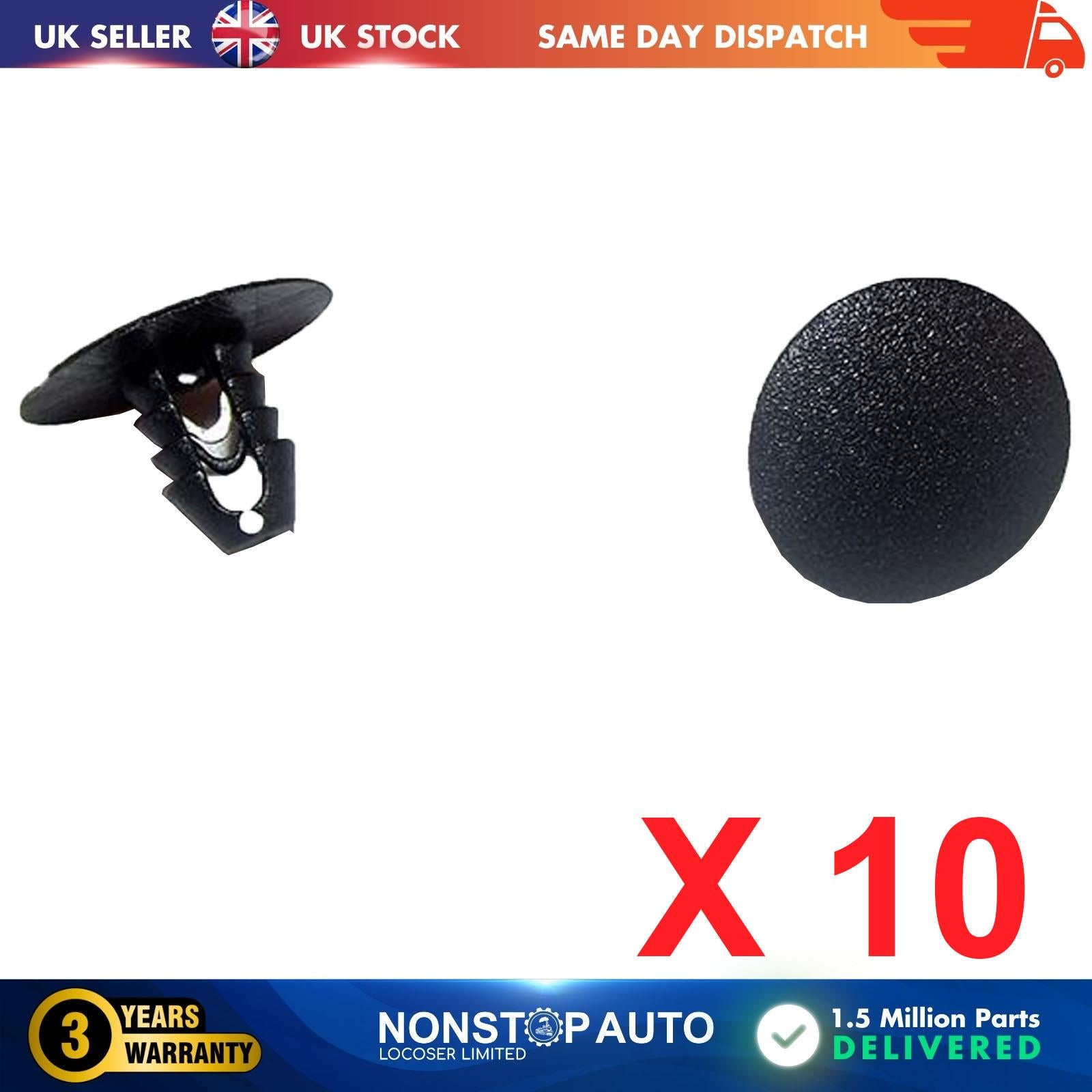 10X Door Panel Trim Floor Carpet Clips For ALFA ROMEO 156 159 166 Gtv Spider FIAT Brava Bravo Cinquecento Marea Palio Punto Siena LANCIA Dedra Delta I II Kappa Lybra 7560860 4267172