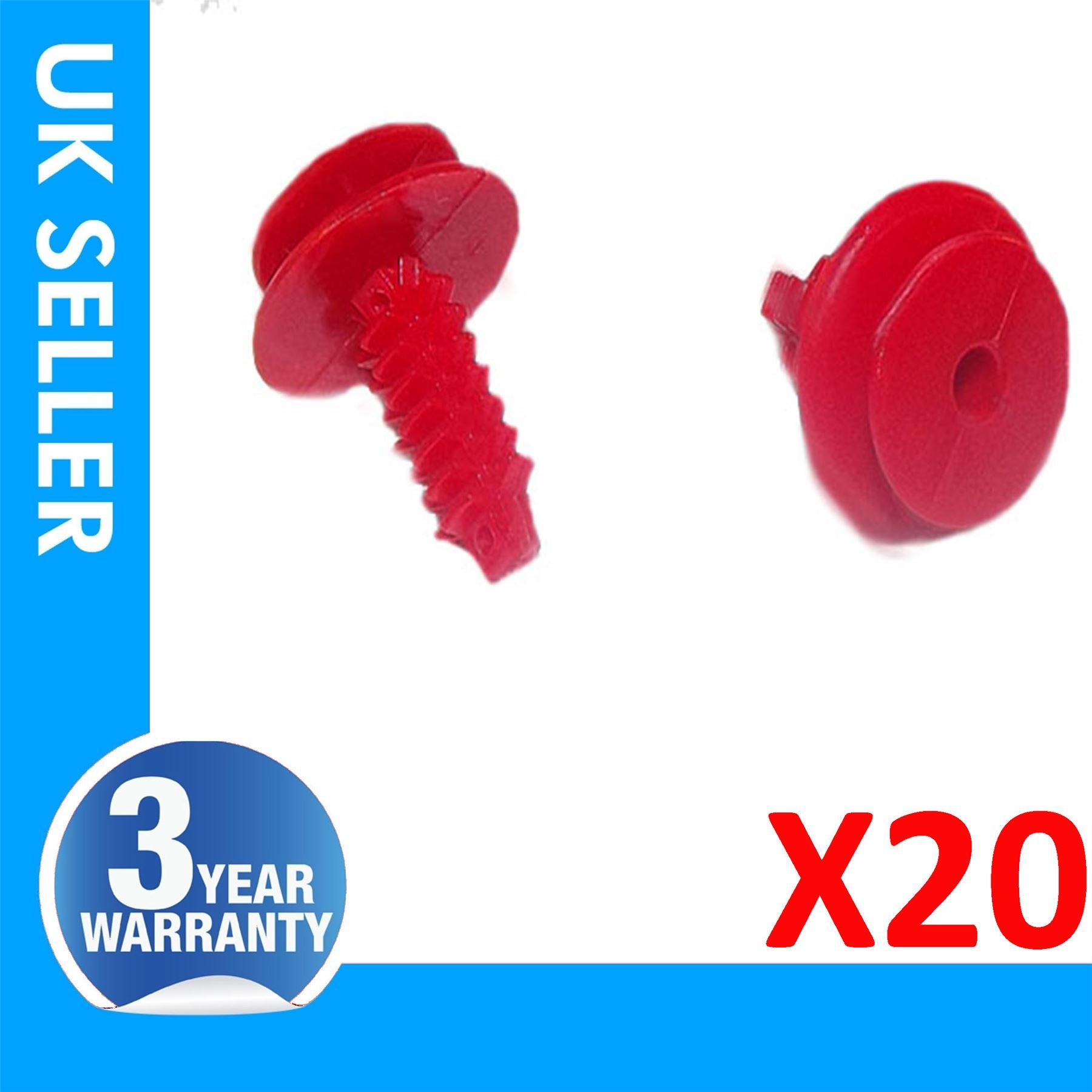 20X Fits  Alfa Romeo  146 147 155 156 166 Lancia Delta Door Moulding Panel Clips