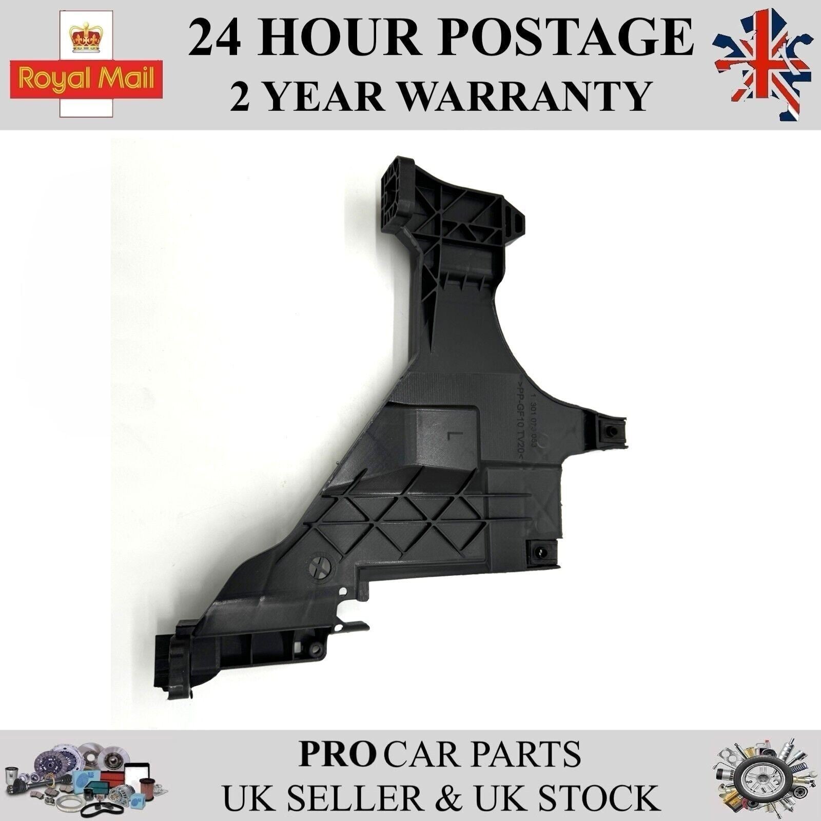 Audi A4 A5 RS4 RS5 Headlight Holder Bracket Left Side 8T0941453D