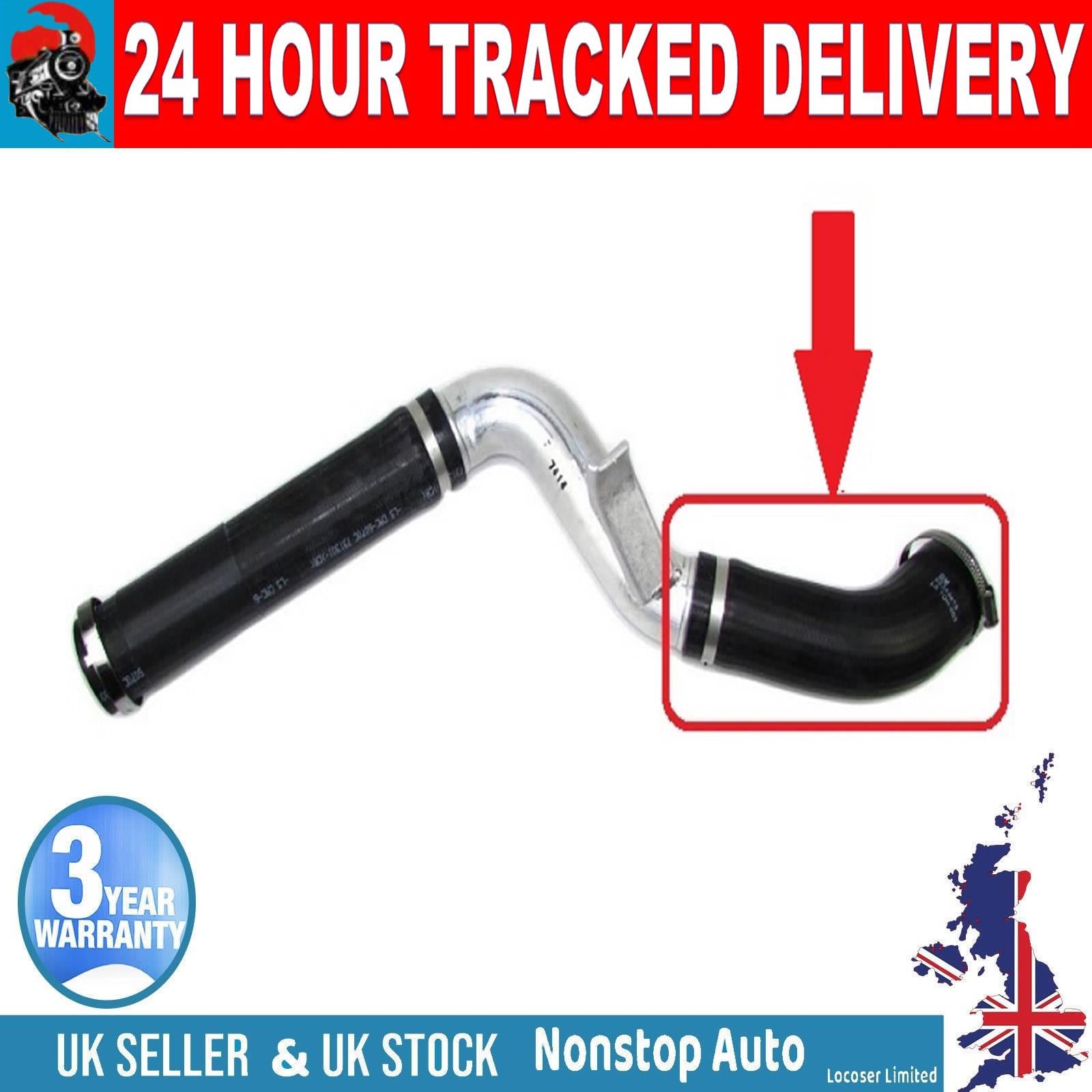 TURBO INTERCOOLER HOSE PIPE FOR  OPEL VAUXHALL ANTARA 2.2 CDTI. CHEVROLET CAPTIVA 2.2 CDTI.  4819364 - GM 95909219 - 835108 - GM 95047790 - 4820968 - GM 95383819 - 835107 - GM 22737400