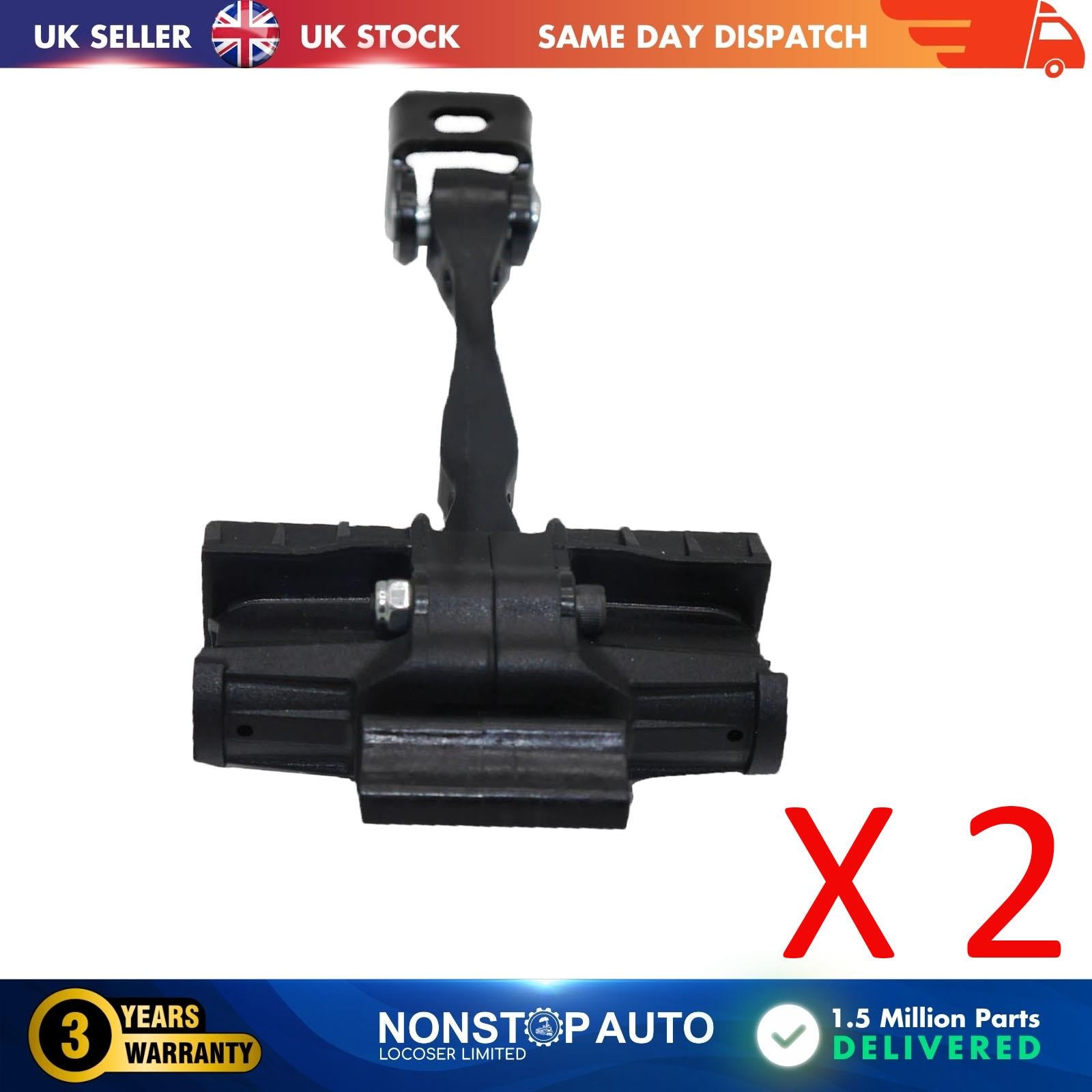 2 X Rear Door Hinge Stop Check Strap Limitery Right and Left Side Fits SEAT Leon Mk3  5F4839203