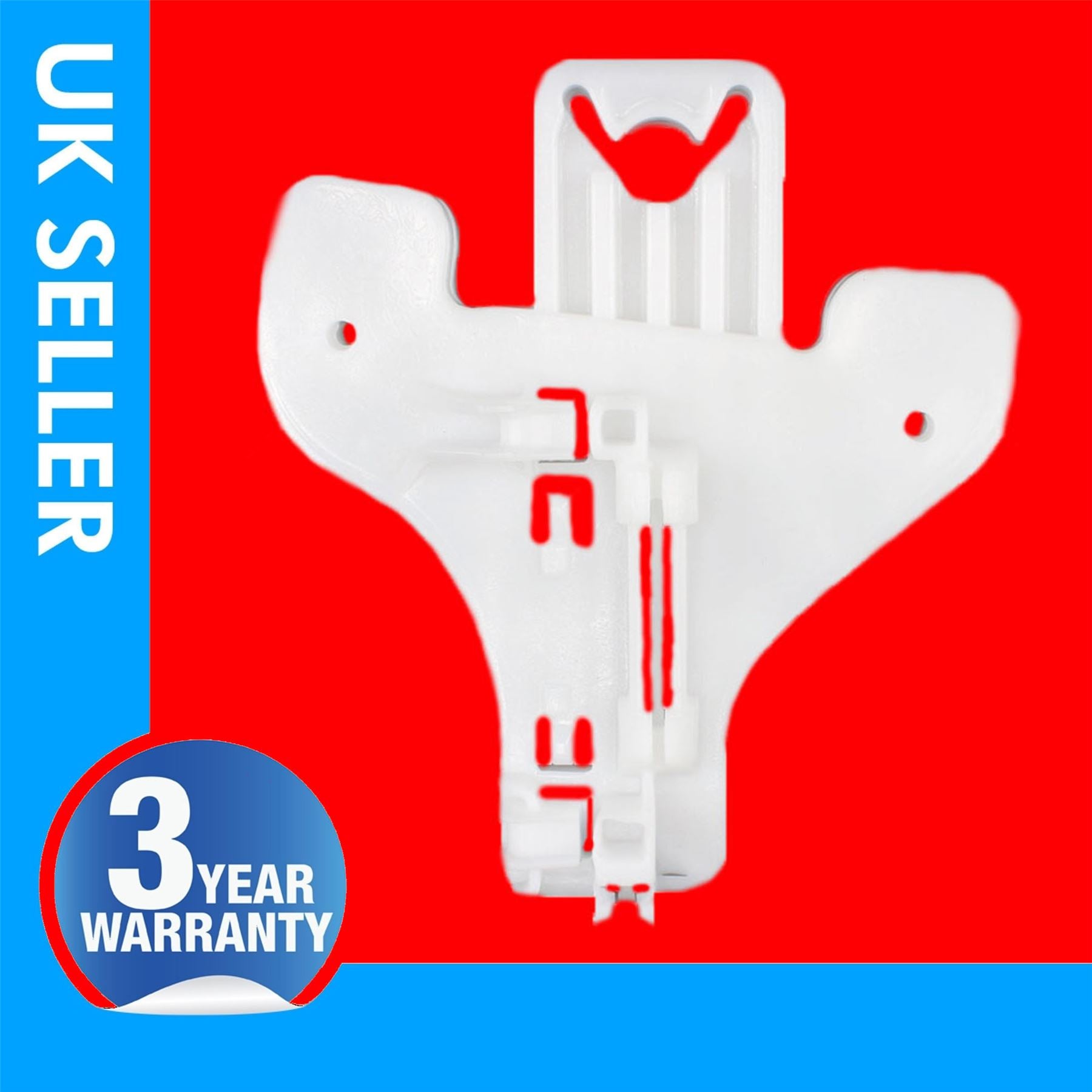Window Regulator Repair Kit Rear Right Side Fits Volkswagen Polo