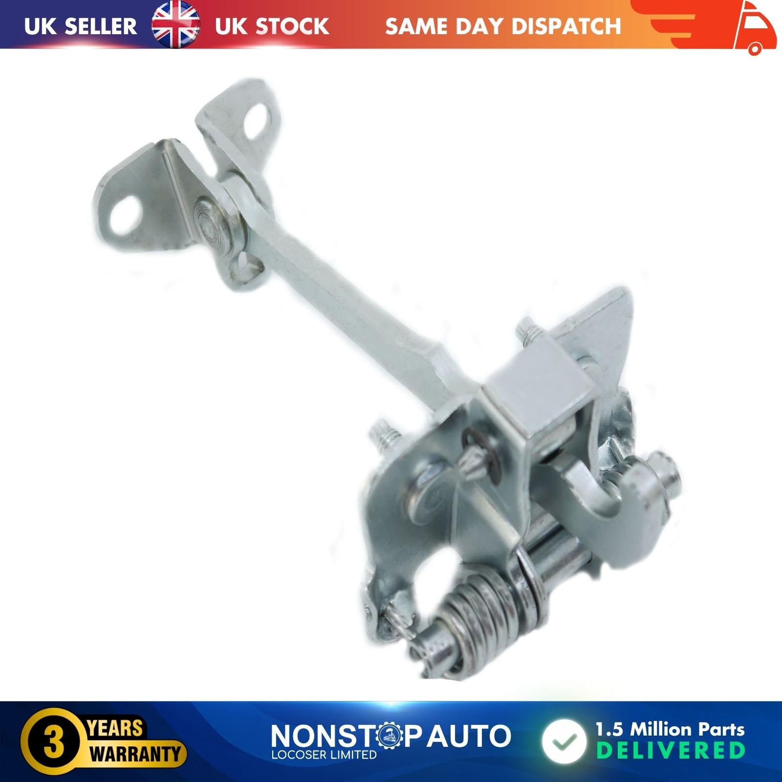 Front Door Hinge Stop Check Strap Limitery Right or Left Side Fits FIAT Scudo I LANCIA Zeta CITROEN Jumpy I PEUGEOT Expert I  806 1462455080  918190