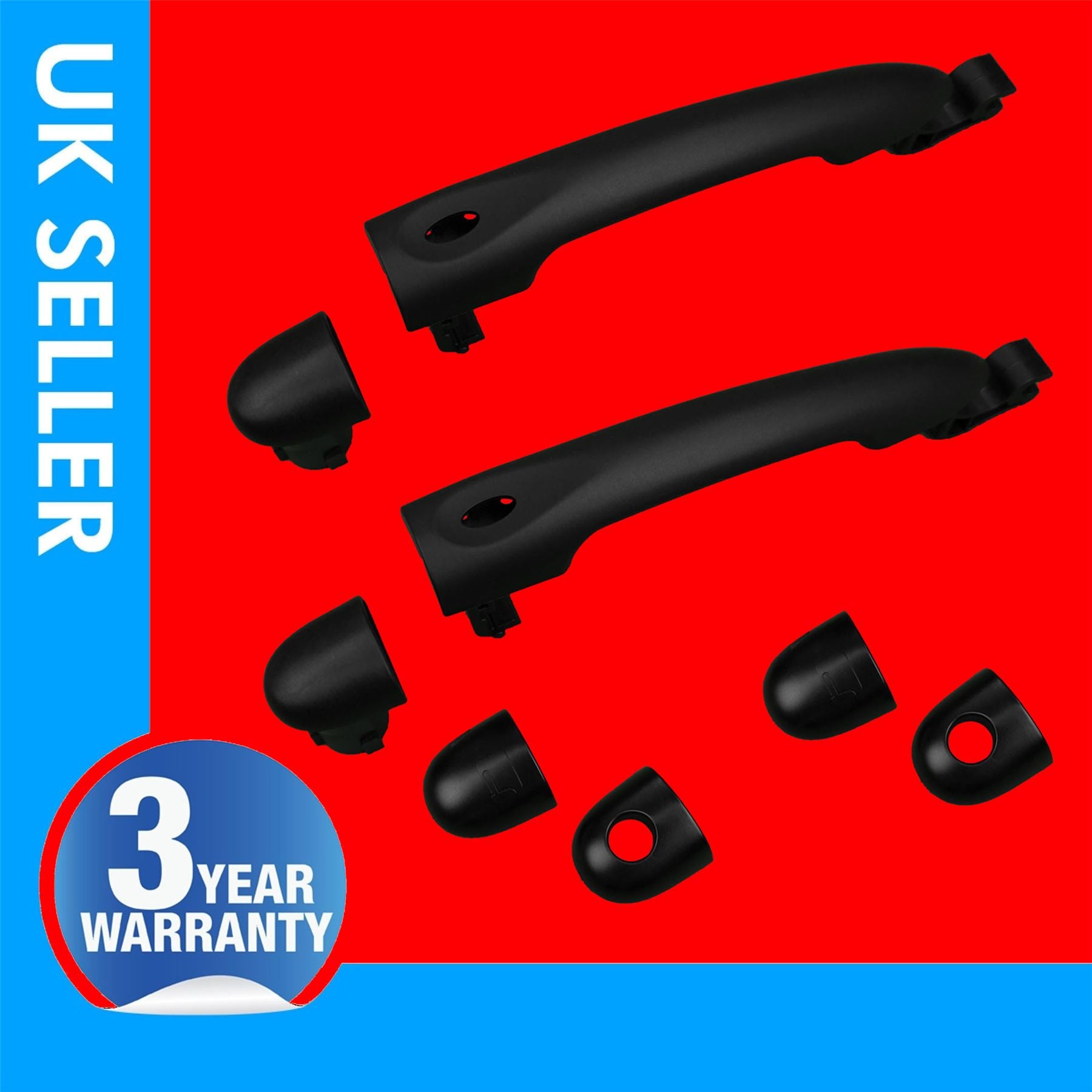 2X For Renault Megane MK3 Clio MK4 Captur door handle front left & right