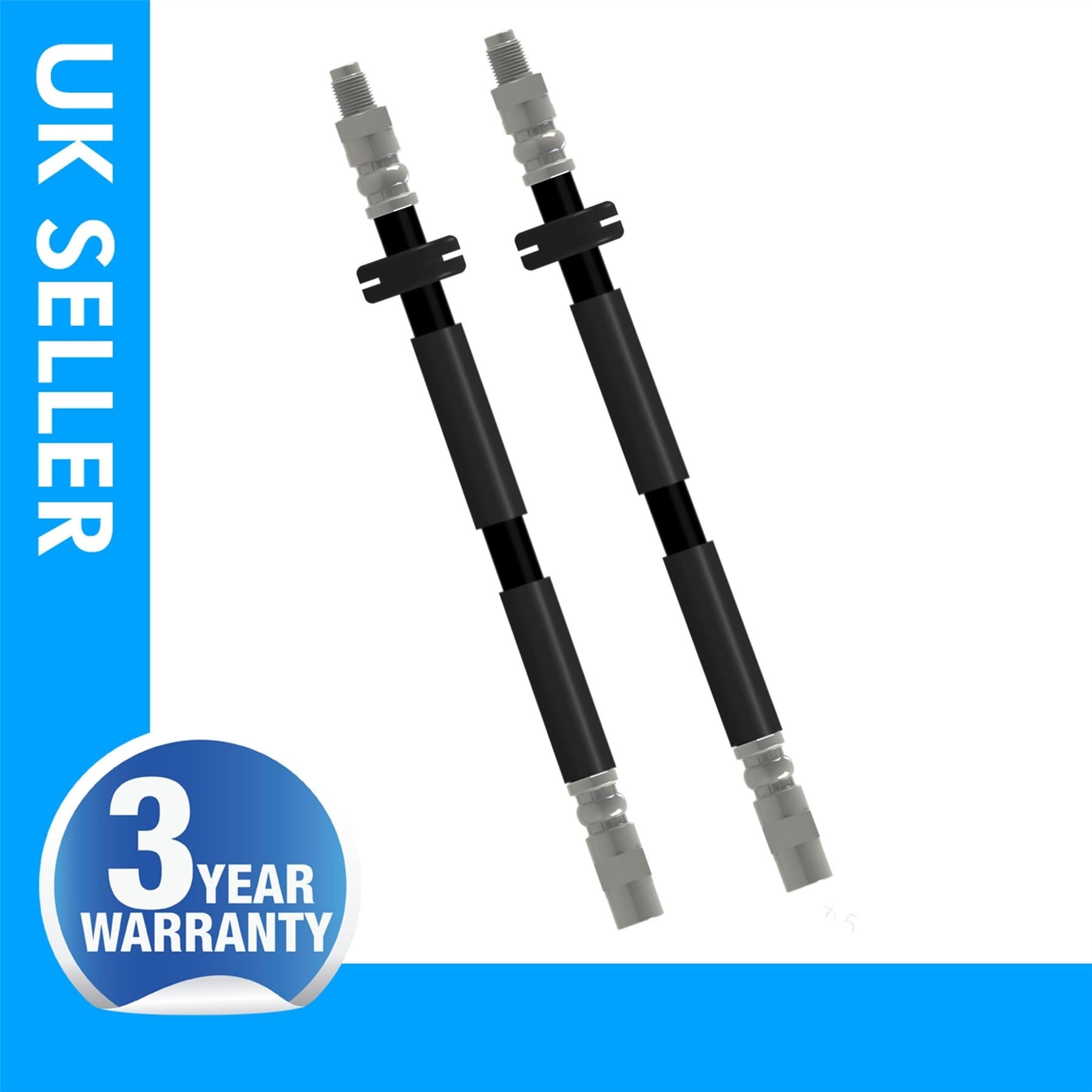 2X Front brake hose Pipe For  BMW  7 Series E 32  8 Series E31 34321159891
