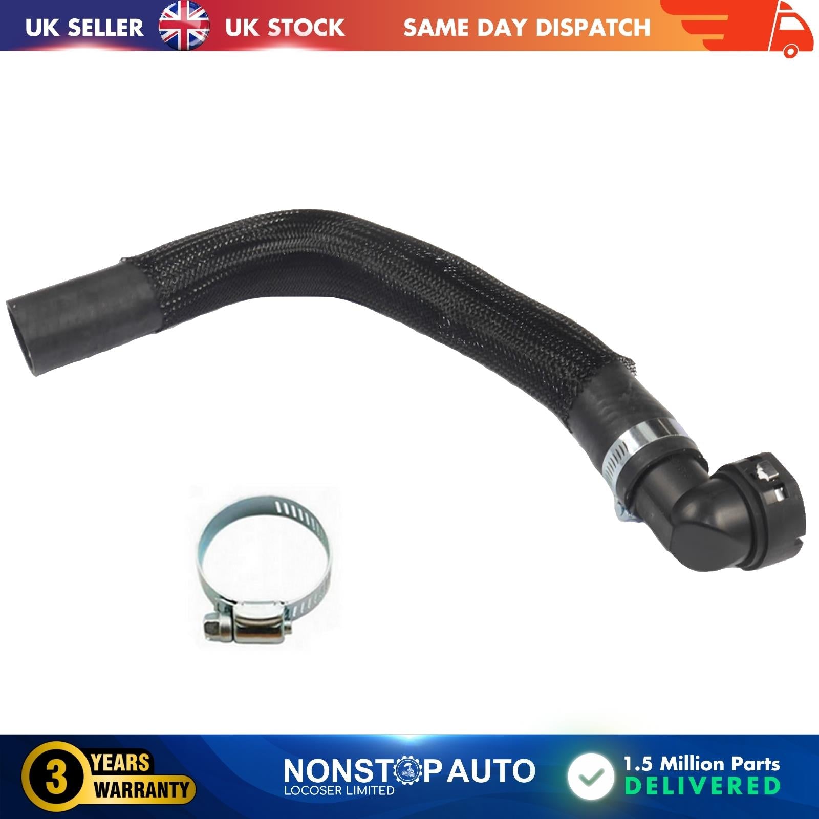 RADIATOR COOLANT HOSE FOR FIAT DOBLO 2021 on 51755572