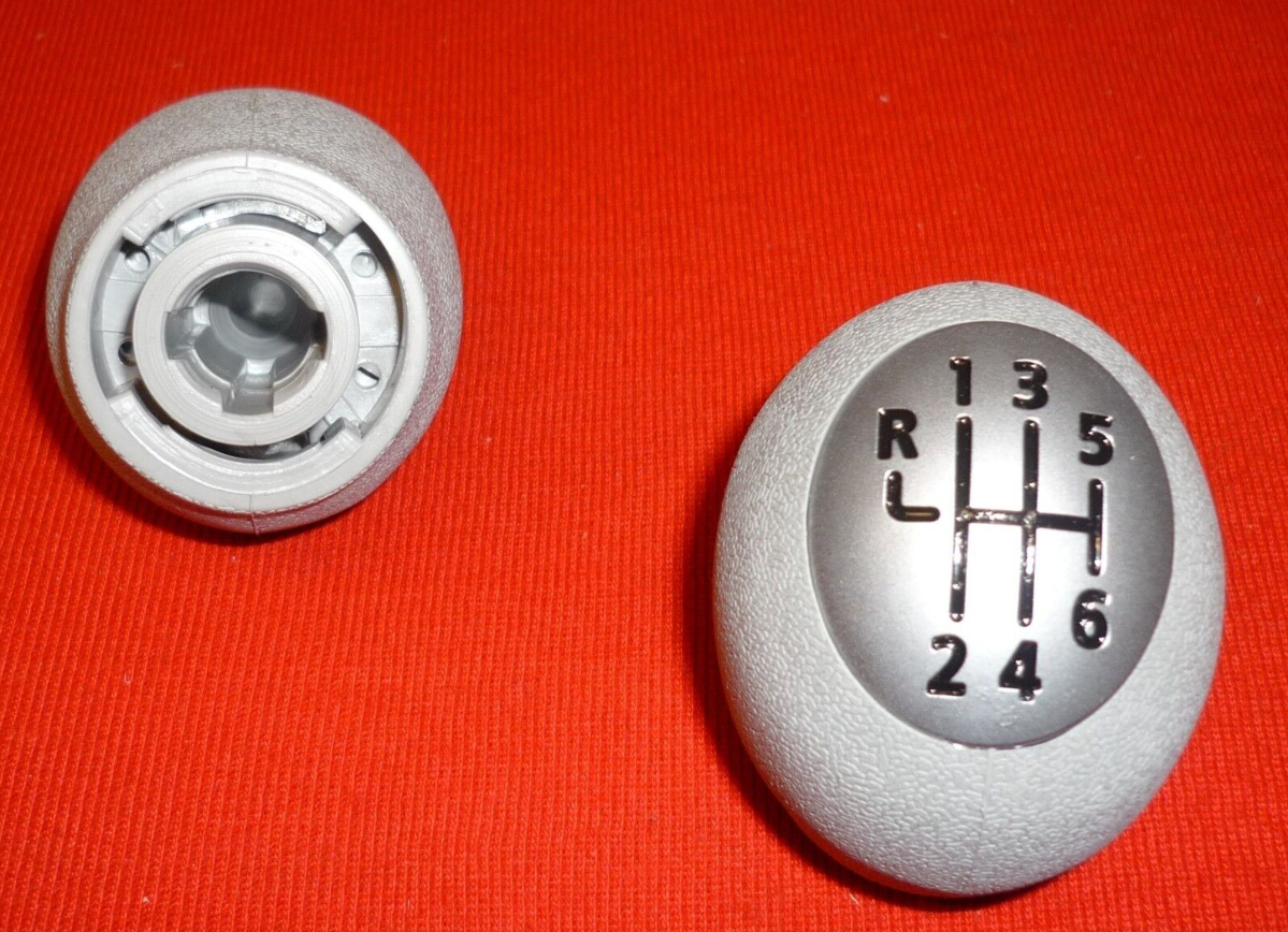 Gear Knob Shift Stick 6 speed Grey  For RENAULT Megane Scenic Laguna Espace VUXHALL Opel Movona VÄ±varo NÄ°SSAN Interstar
