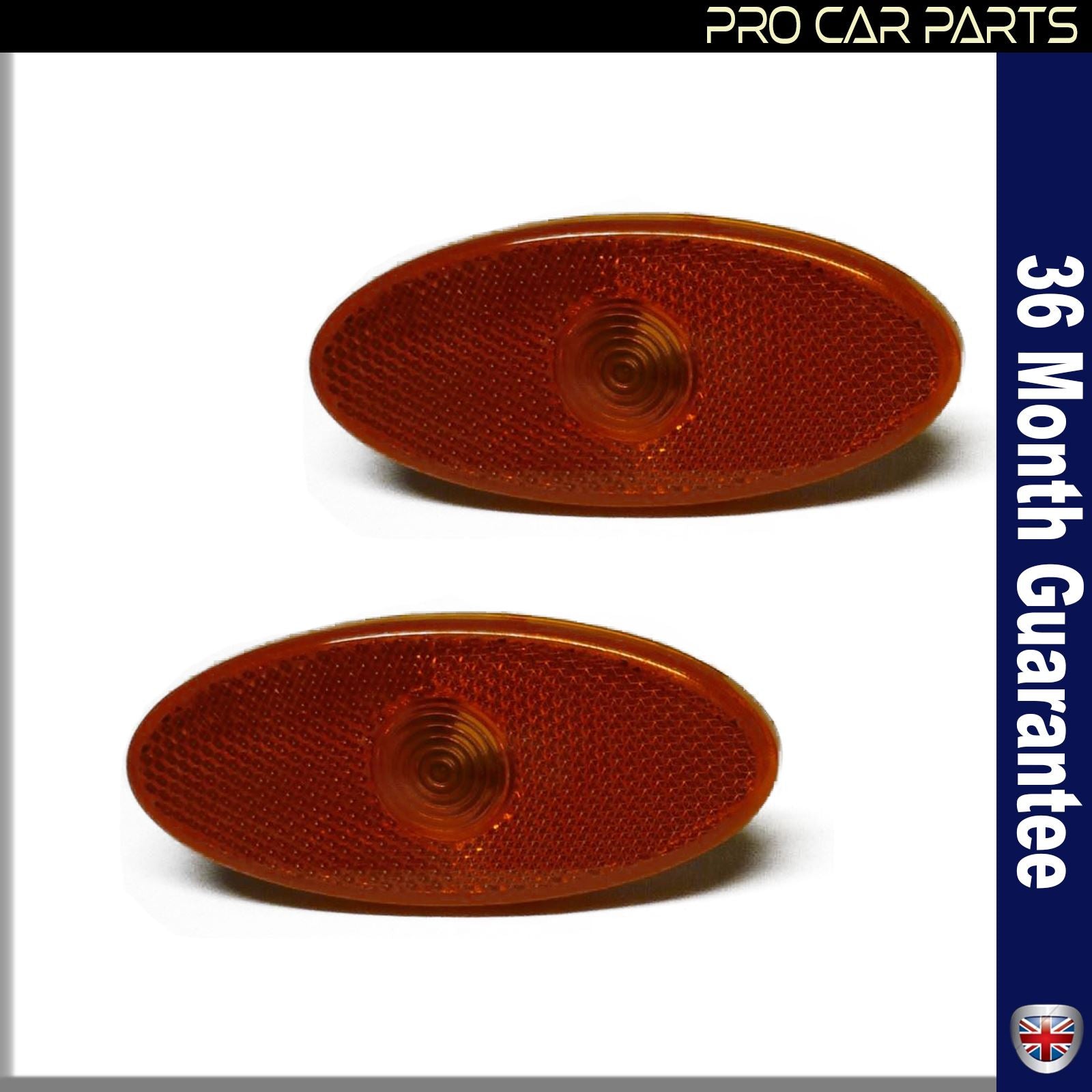 2X Side Door Panel Moulding Indicator Lens Fits NISSAN NV400 VAUXHALL Movano RENAULT Master III