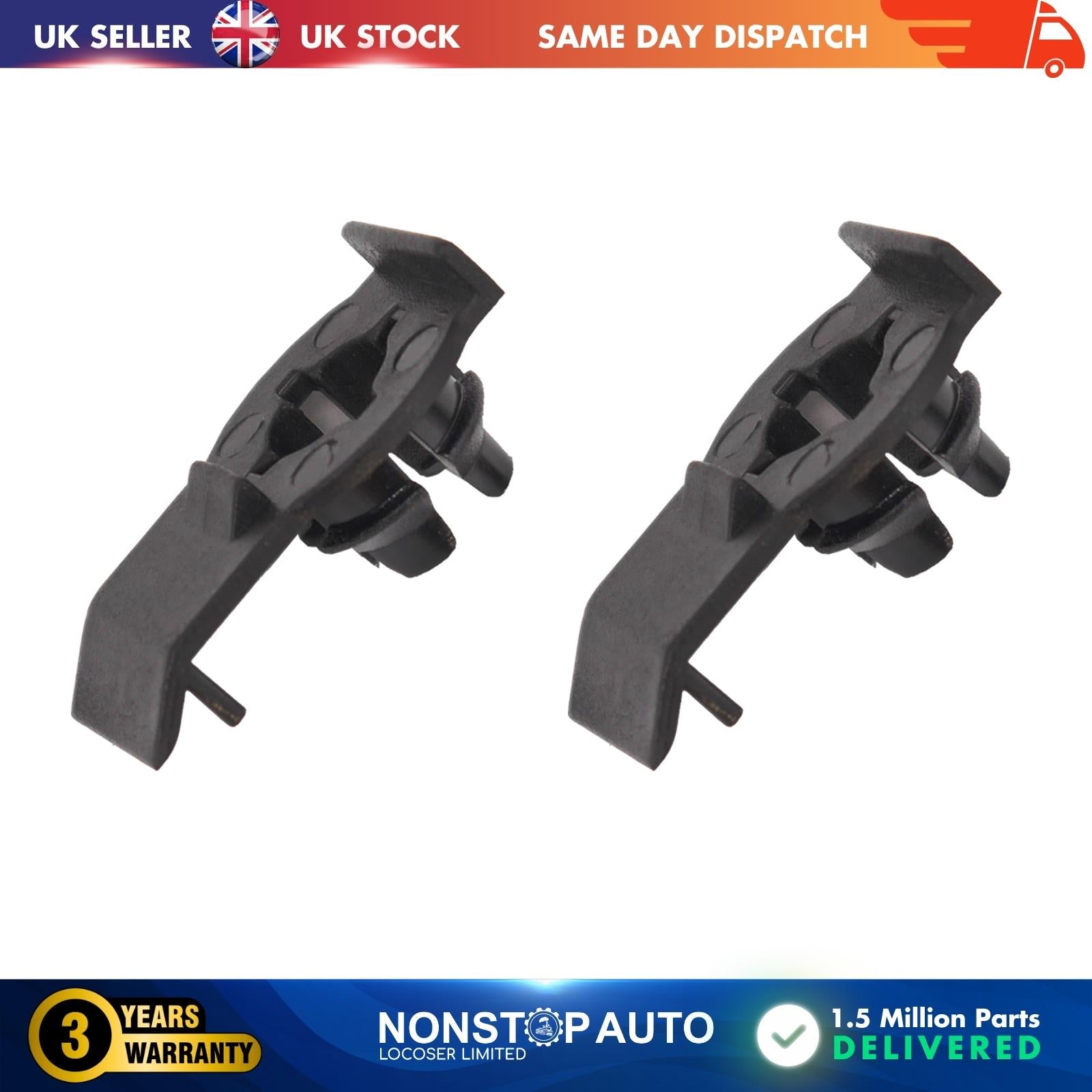 2X WINDOW REGULATOR REPAIR CLIP for BMW 3 E46 BMW X5 E53 51338254781