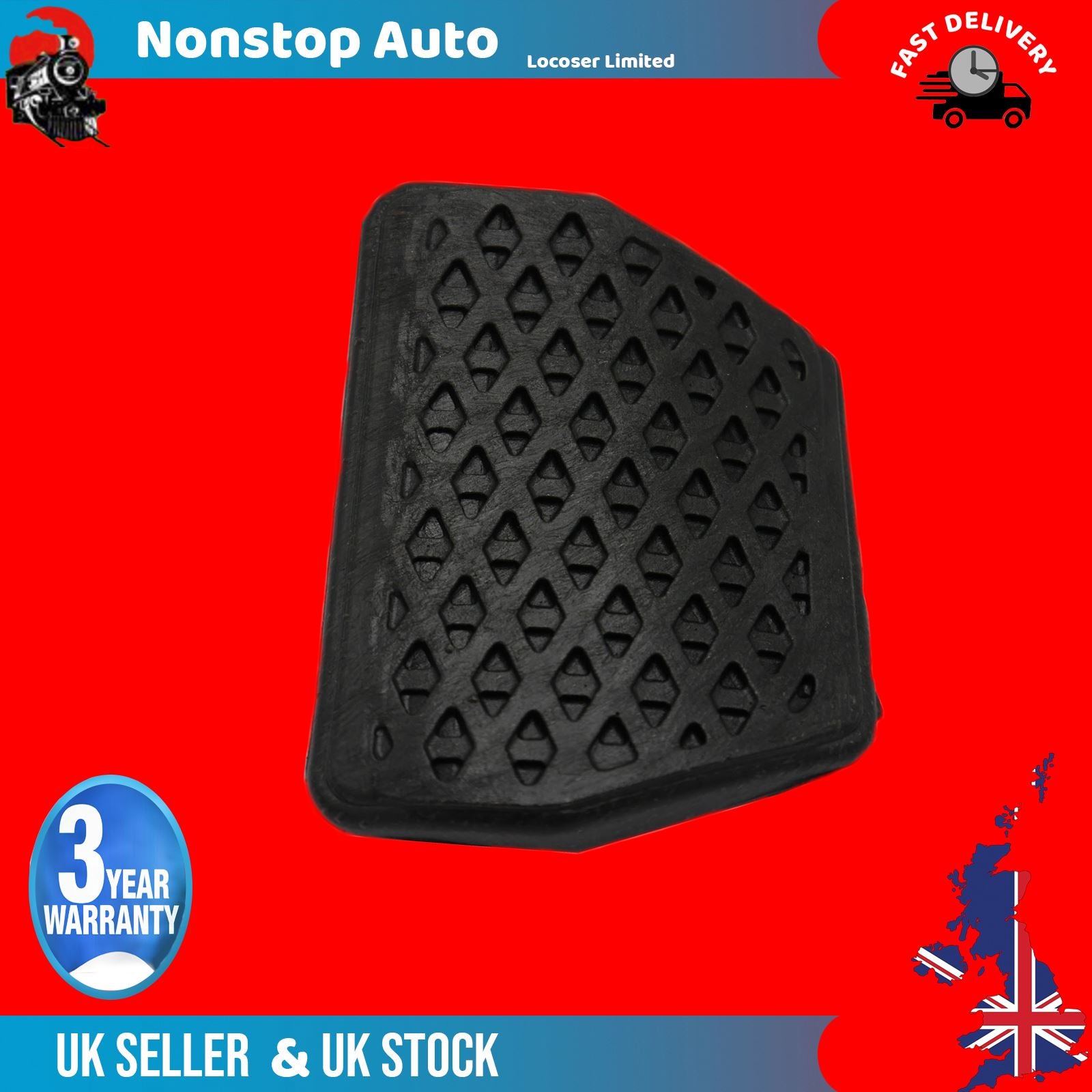 2X Clutch Brake Pedal Rubber Pad Cover Fits  BMV 1 3 Series Touring 35211160421