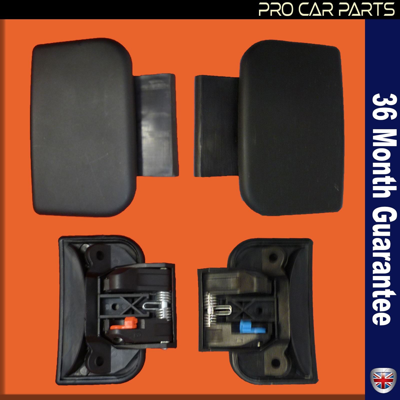 Door Handle Front Left&Right Fits PEUGEOT Partner CITROEN Berlingo