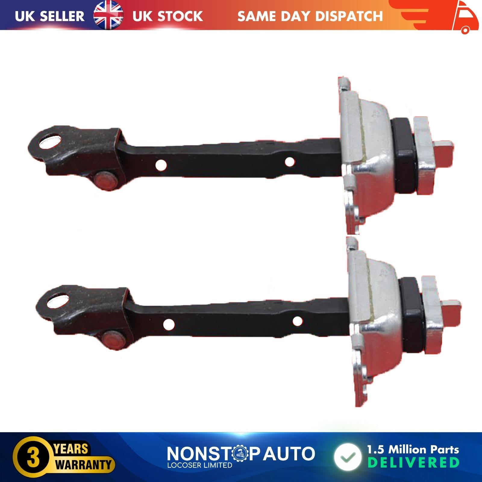 2 X Rear Door Hinge Stop Check Strap Limitery Right and Left Side Fits HONDA Civic VI  HR-V  72880S04003