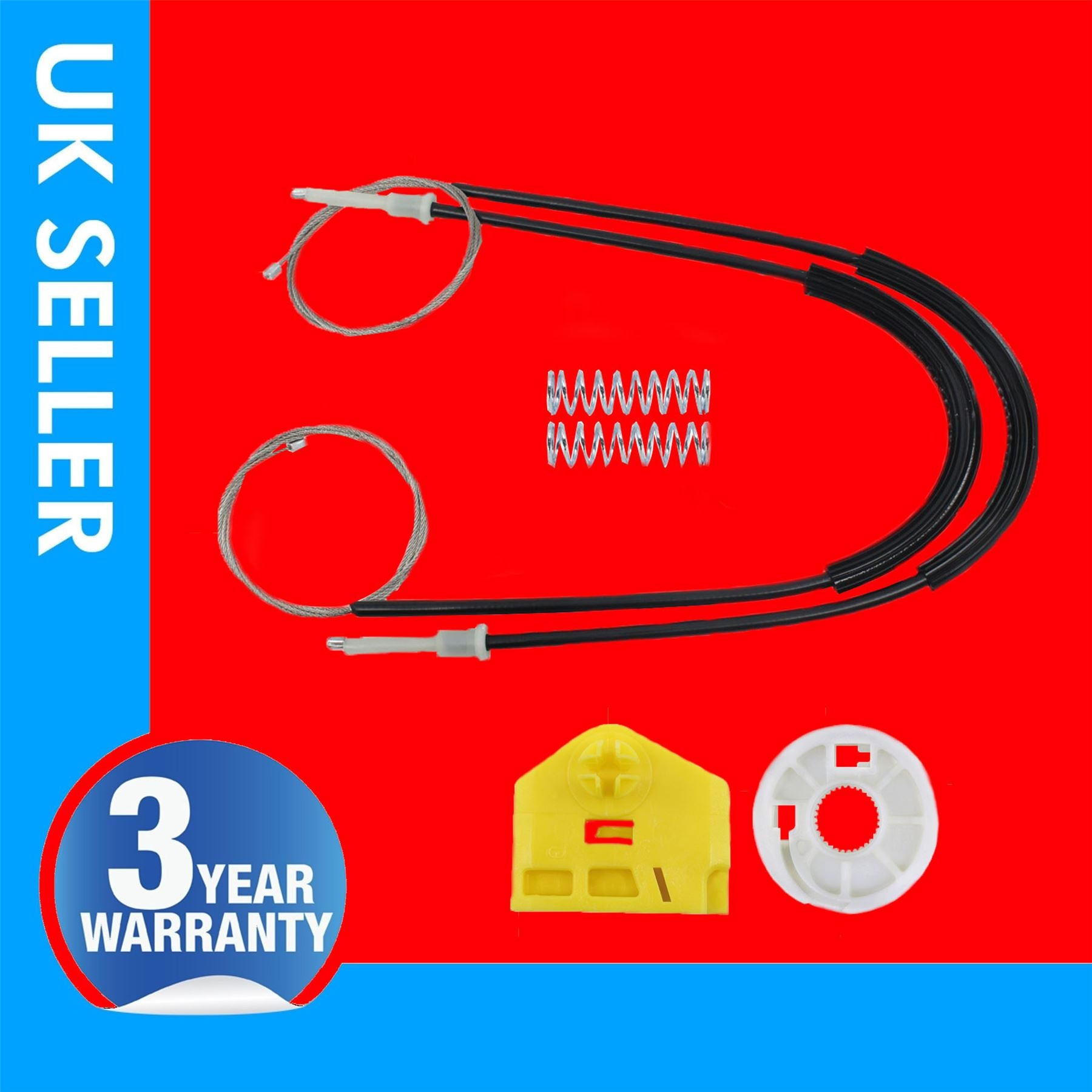 Window Regulator Repair Kit Front Left Side Fits Renault Master