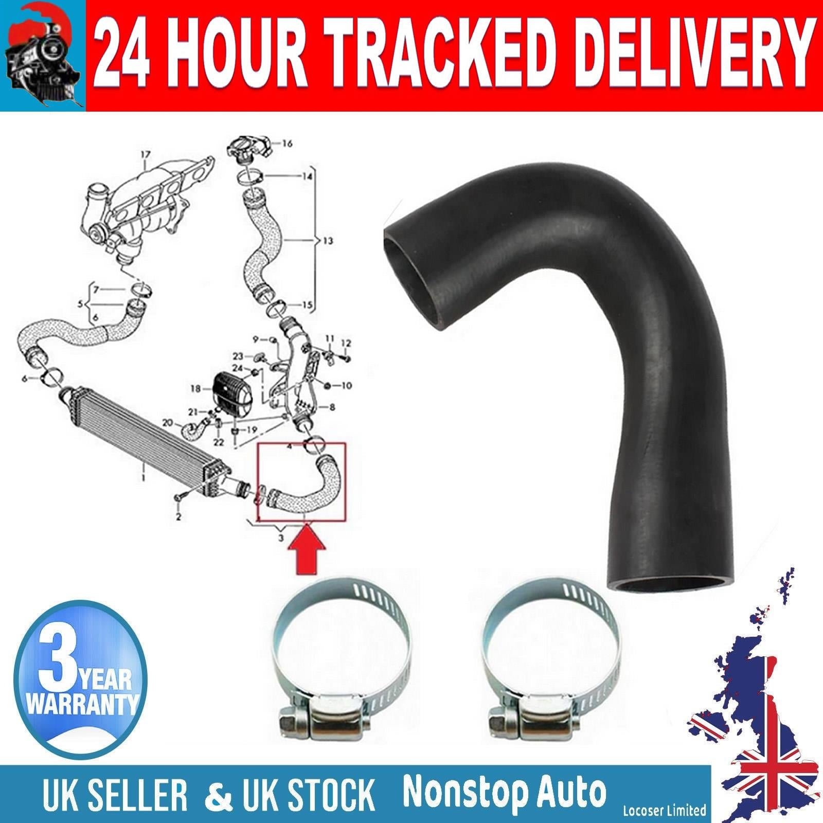 TURBO INTERCOOLER  HOSE PIPE FOR AUDI A4 A5 Q5 1.8 2.0  8K0145709H