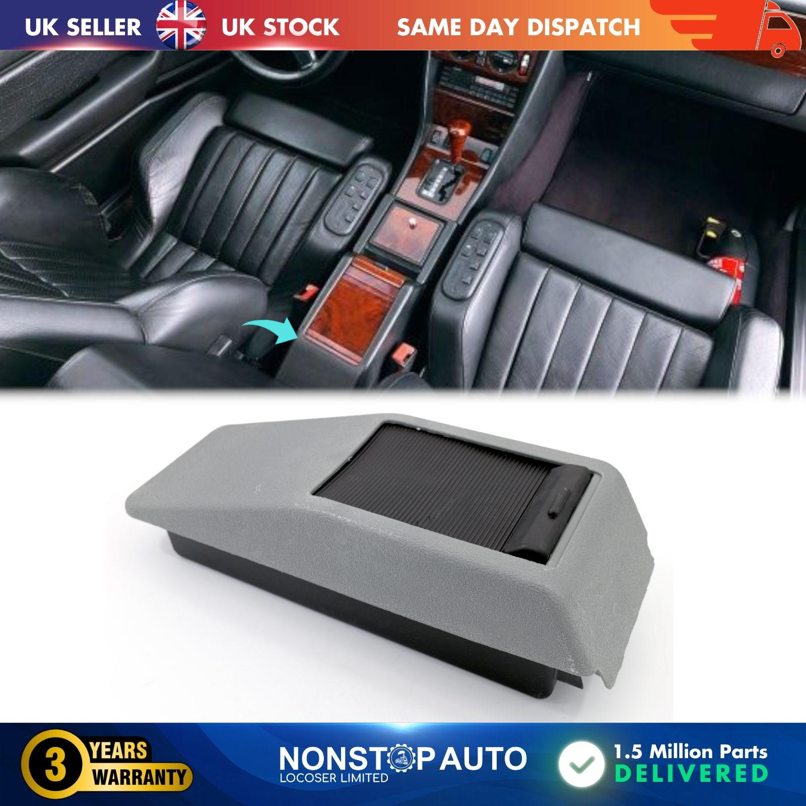 Center Console Storage Box Gray For Mercedes W124 E Class 1985 - 1995 A1246800852