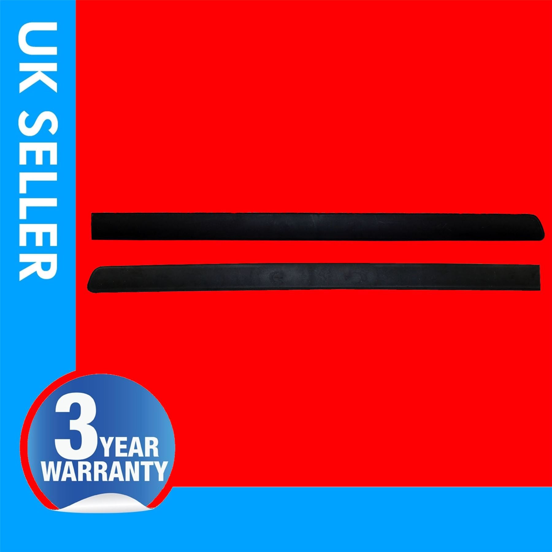2 X Rear Door Moulding Panel Trim Strap Vauxhall  Opel Meriva 5171179