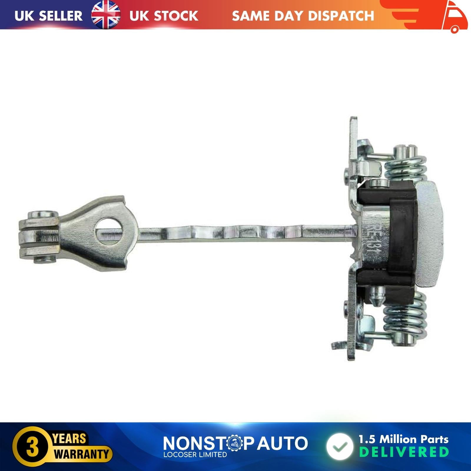 Front Door Hinge Stop Check Strap Limitery Right or Left Side Fits RENAULT Megane Mk3 Coupe 804309044R