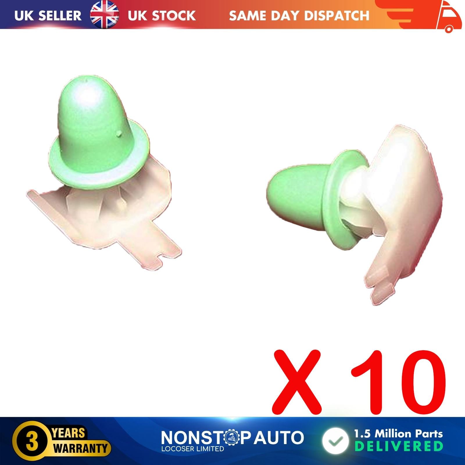 10X Door Body Side Moulding Trim Clips For VW Passat B5 3B0853575