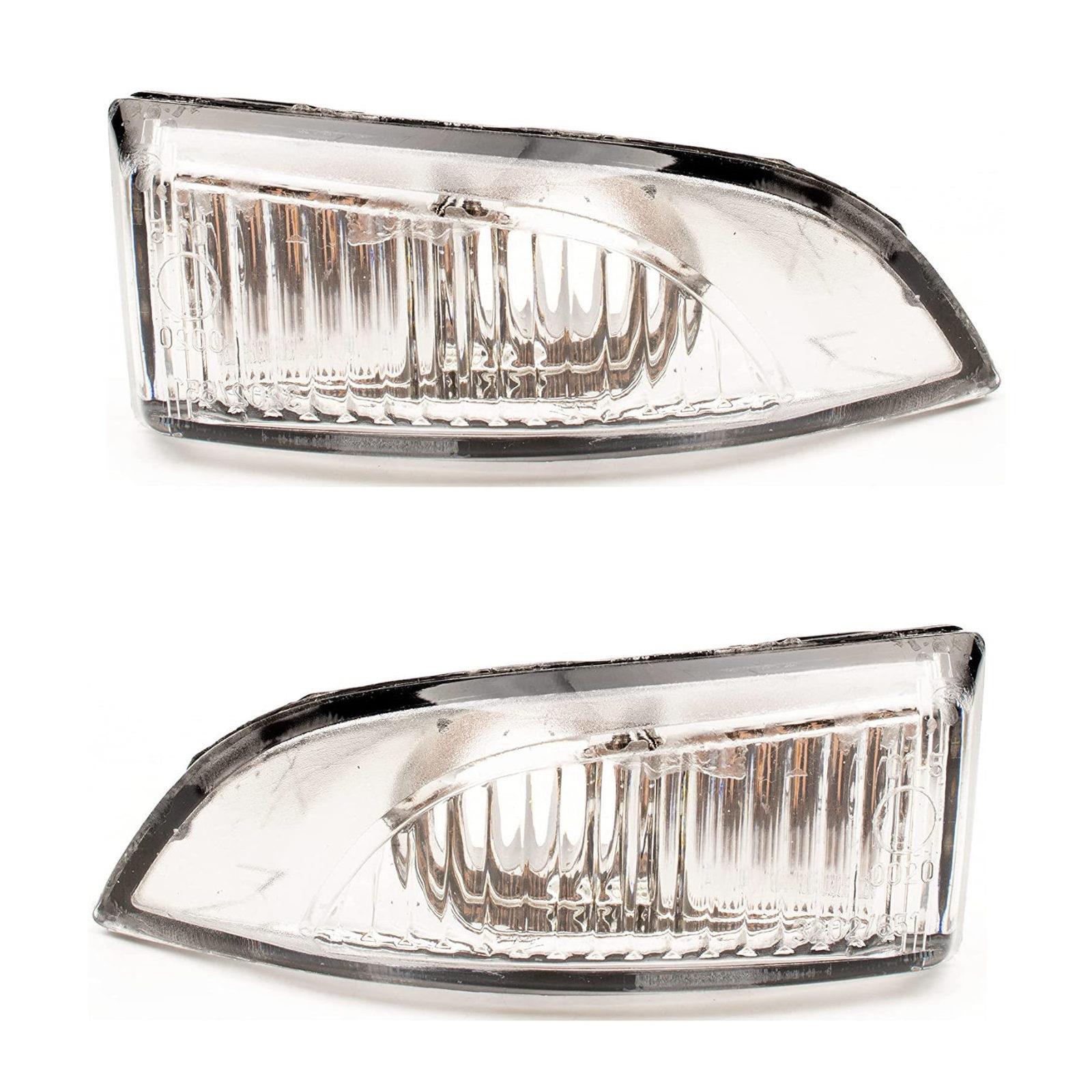 Wing Mirror Indicator Lens Left & Right Side Pair For RENAULT Laguna III Grand Scenic III Megane III