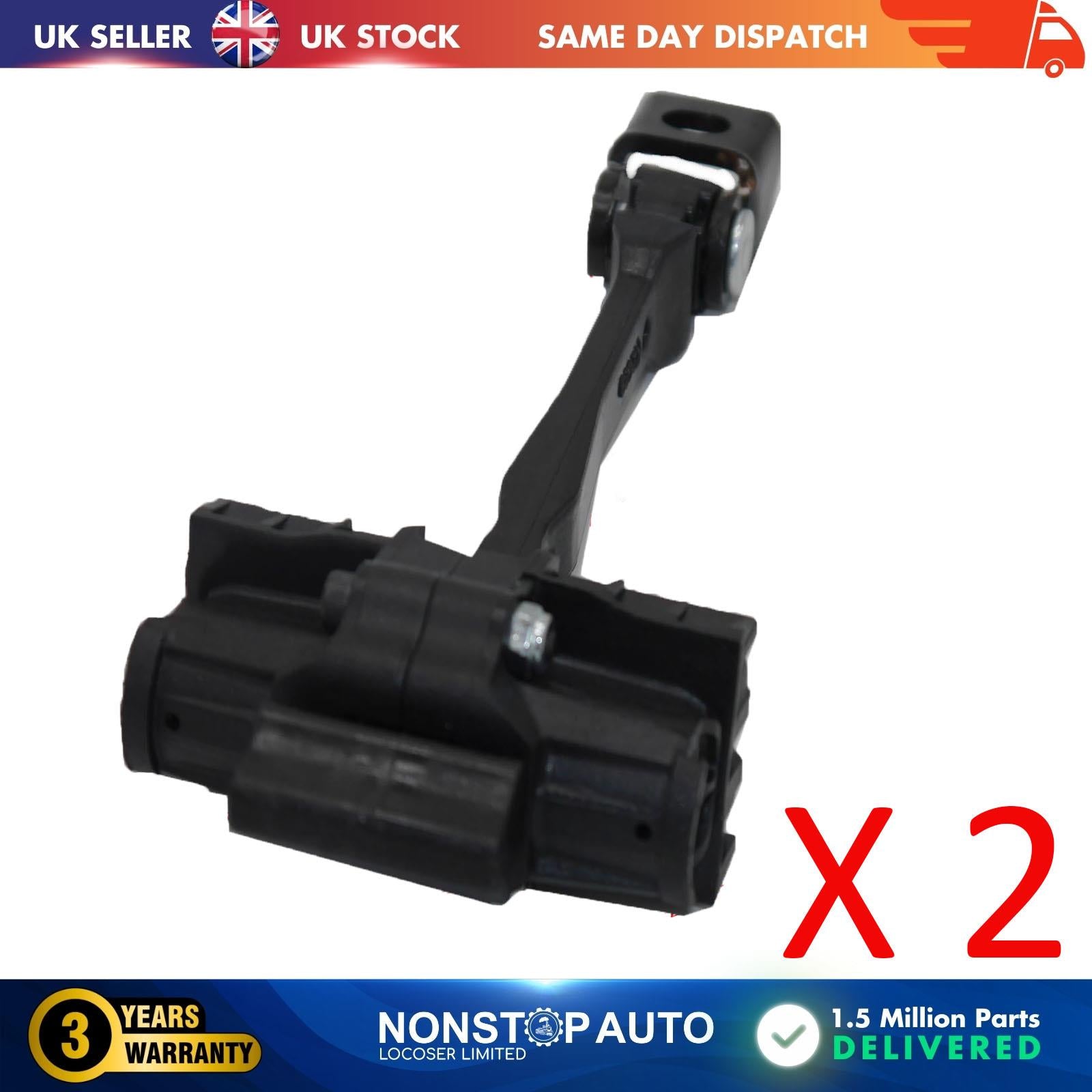 2 X Rear Door Hinge Stop Check Strap Limitery Right and Left Side Fits SEAT Ibiza Mk5  Arona  6F0839179