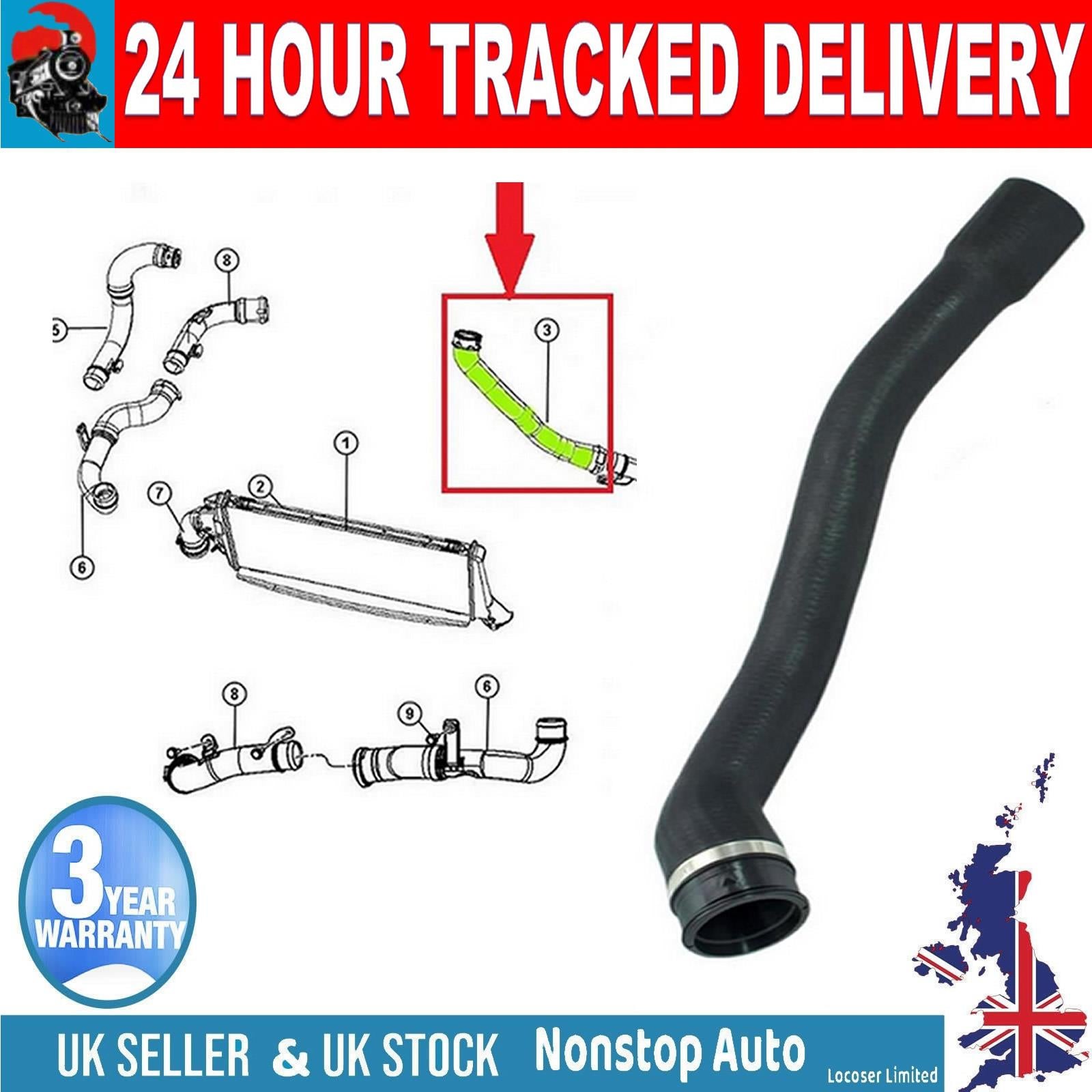 TURBO HOSE PIPE FOR  JEEP PATRIOT COMPASS 2.0 CRD-DODGE CALIBER 2.0 CRD  04891705AB