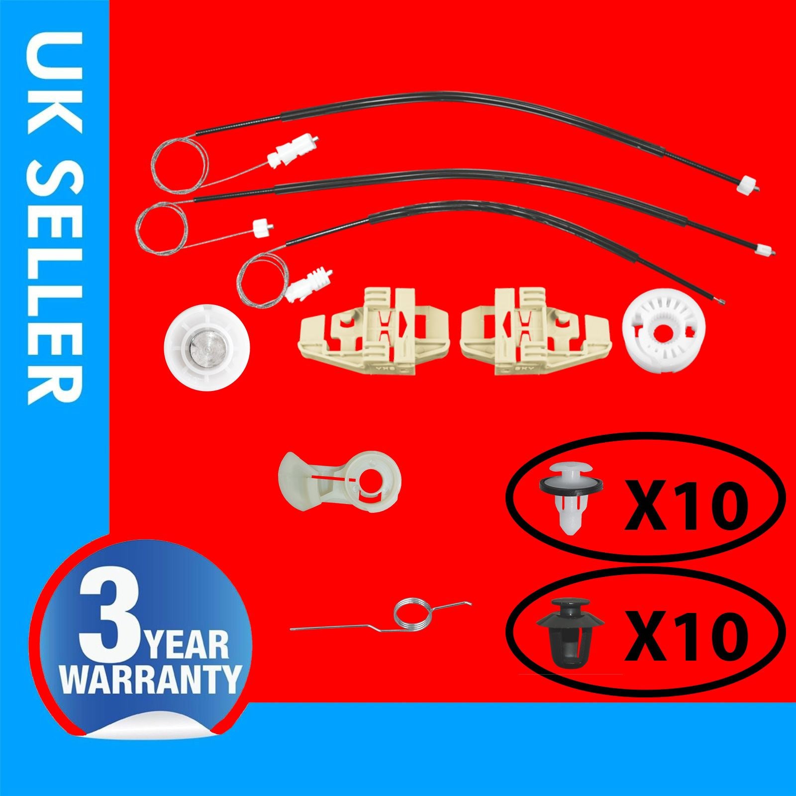 FOR CITROEN XSARA PICASSO WINDOW REGULATOR REPAIR KIT