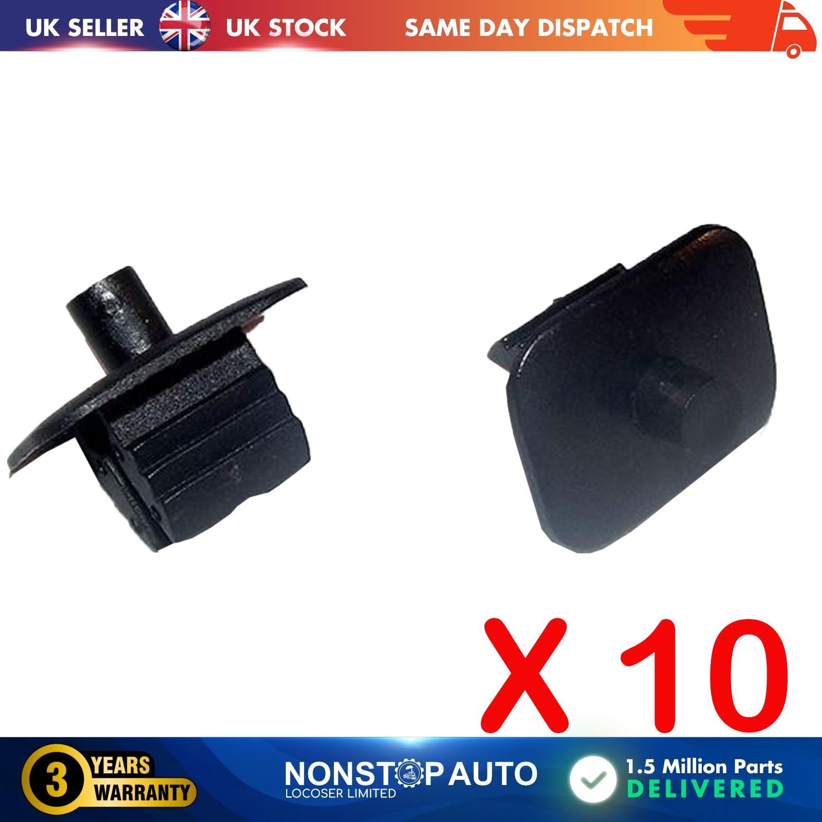 10 X FOR MAZDA L2200 Front Grill Bumper Panel Trim Clips 5938093