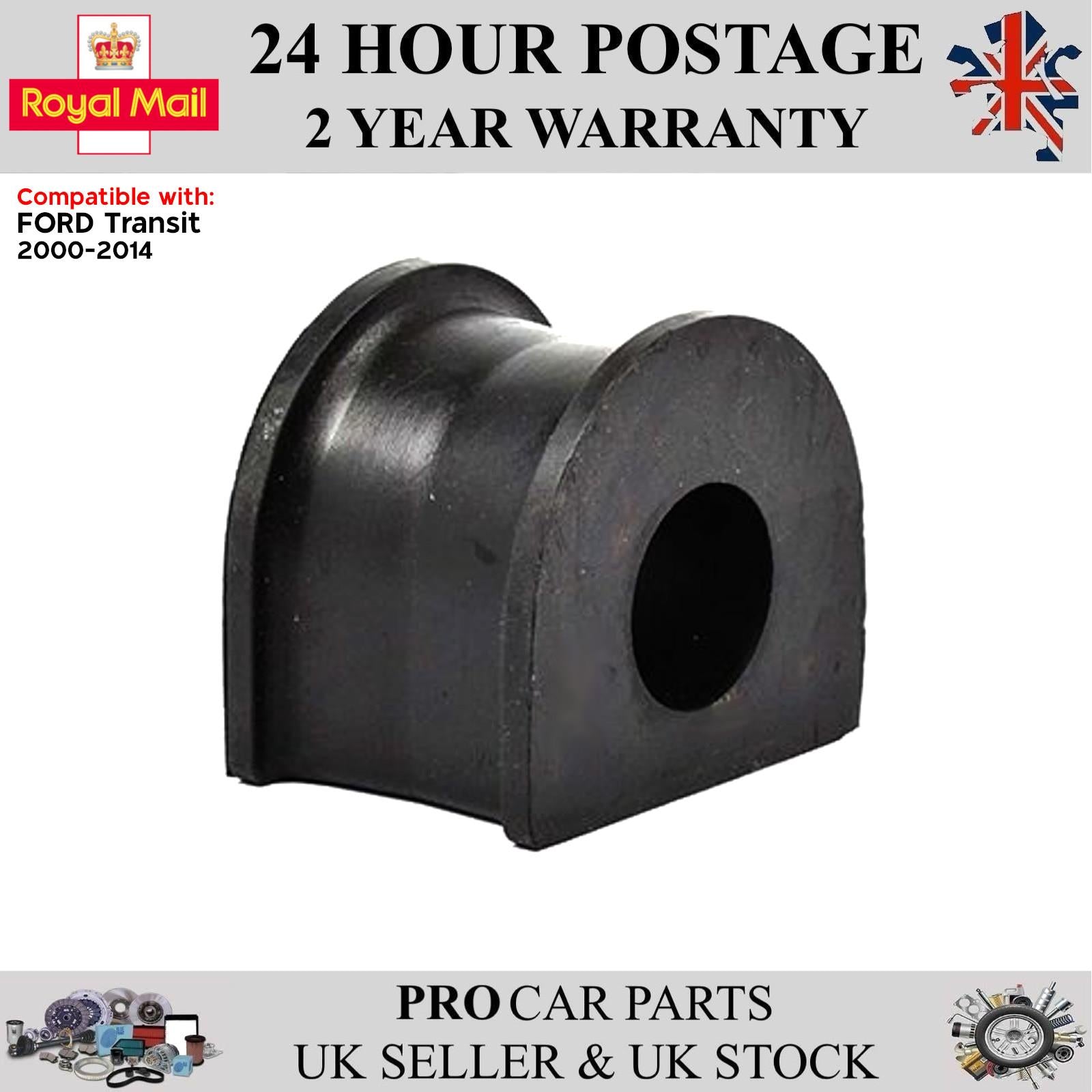 Anti Roll Bar Bush Stabilizer Rear 29mm For Ford Transit 2000 - 2014 YC155484BD