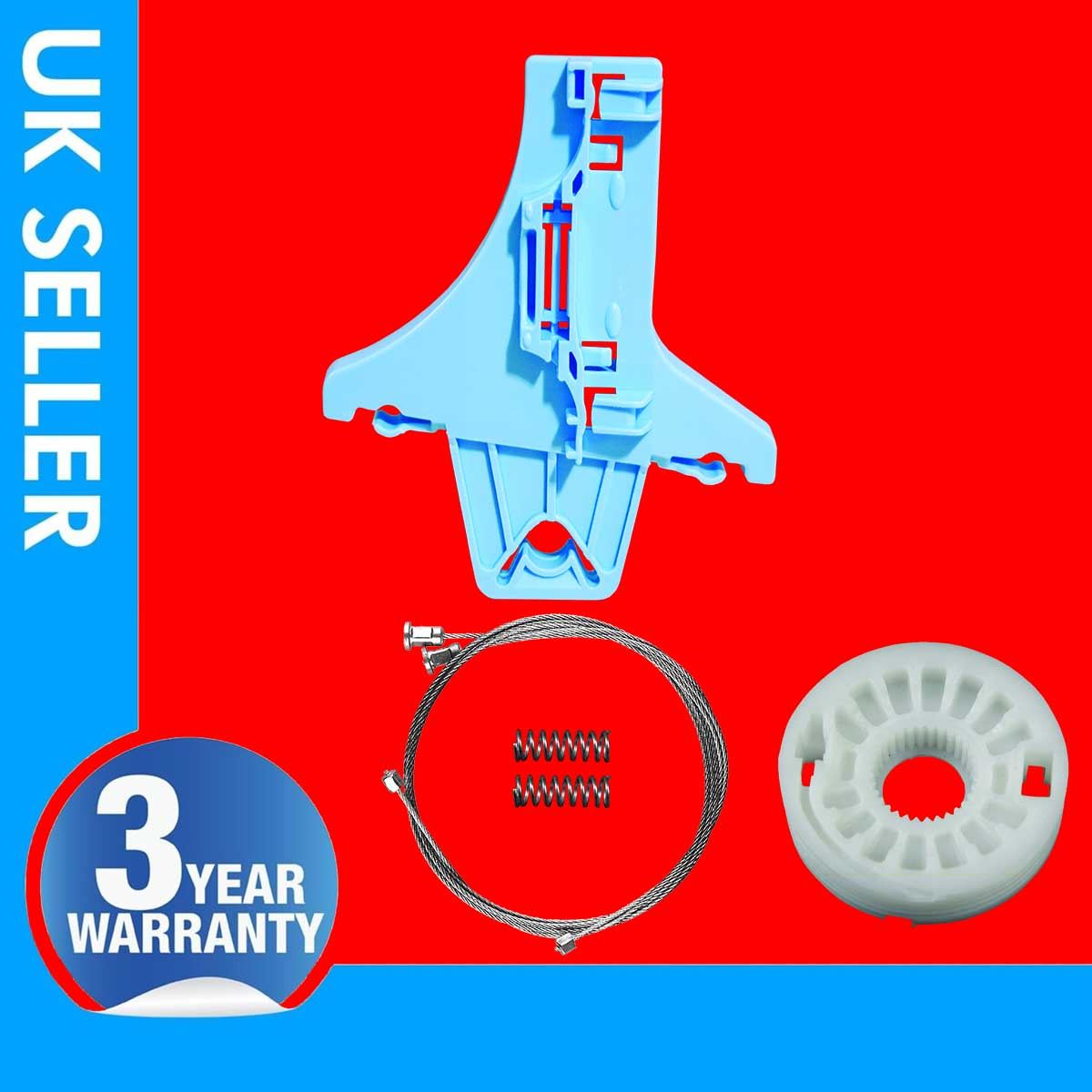 Fits VW Passat B6 Window Regulator Repair Kit Rear Left