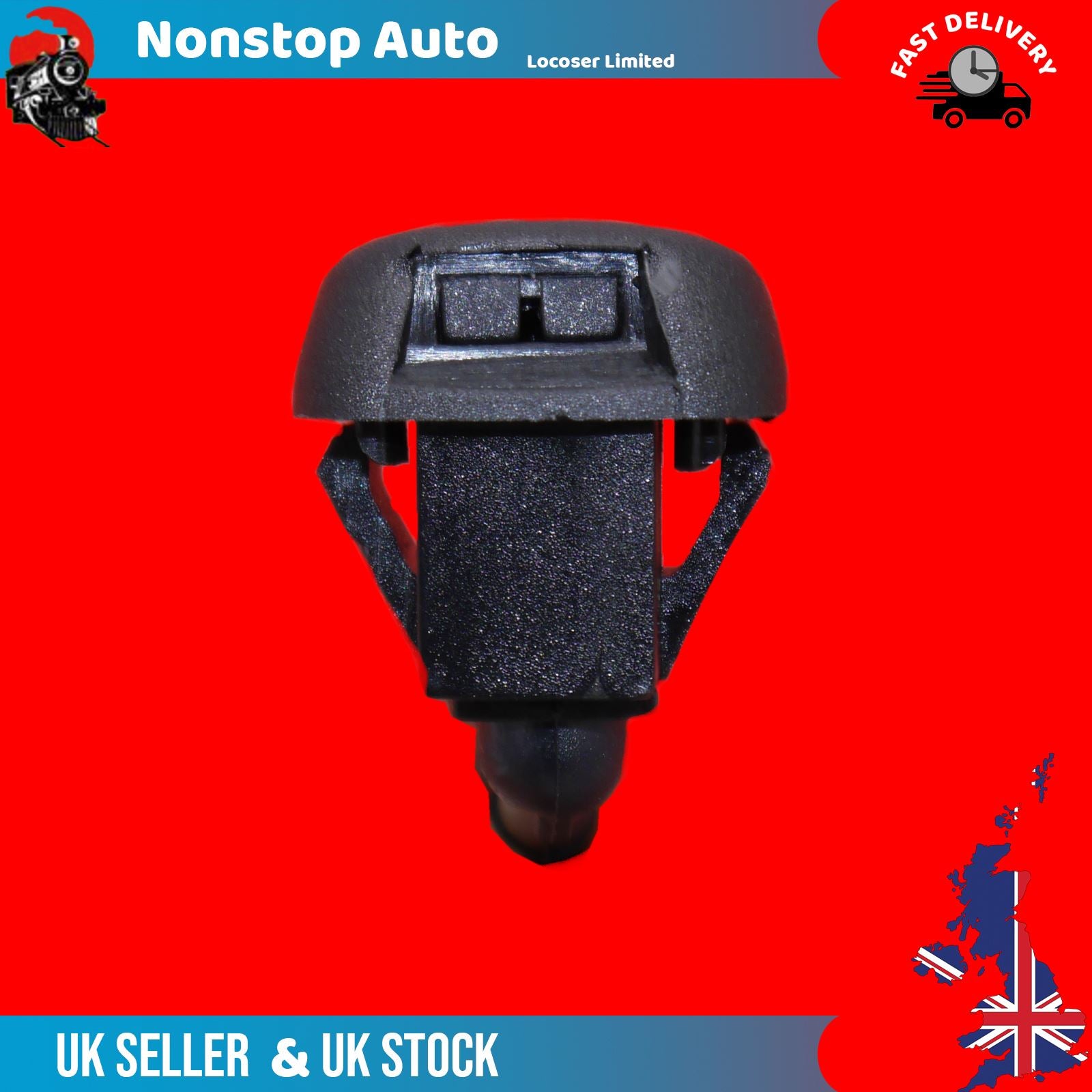 Front Windscreen Washer Nozzle Jet Spray Left Side Fits Fiat Tipo Cross 52023510