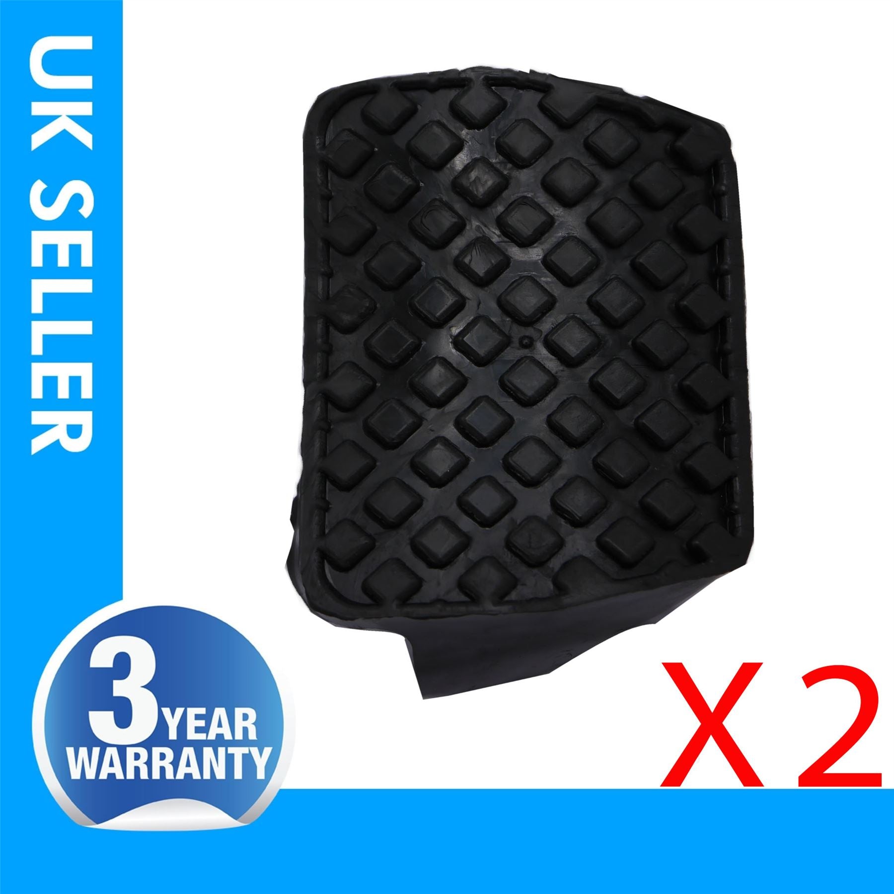 2X Clutch Brake Pedal Rubber Fits SKODA Suberb VW Passat 8E0721173