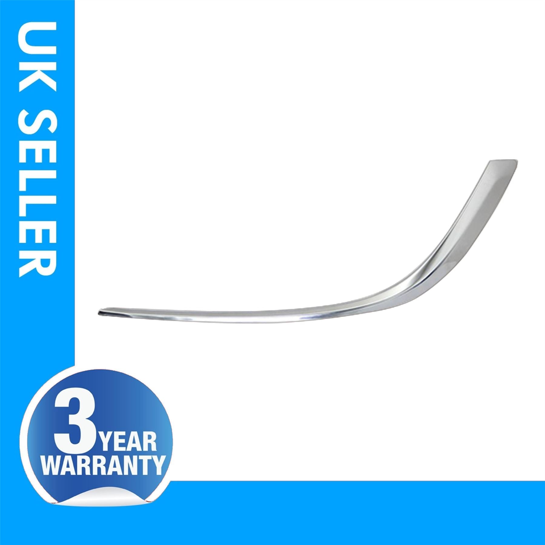 Front Bumper Fog Light Grill moulding Chrome Frame Left FOR Vauxhall Astra J